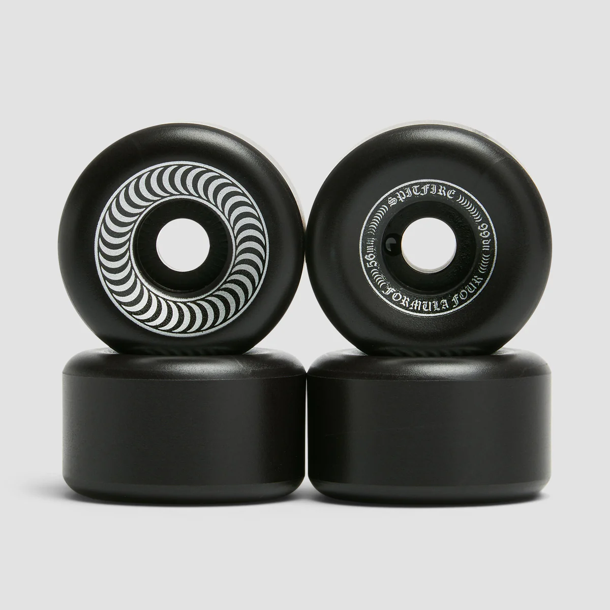 Spitfire Formula Four OG Classics 99DU Skateboard Wheels Black 56mm