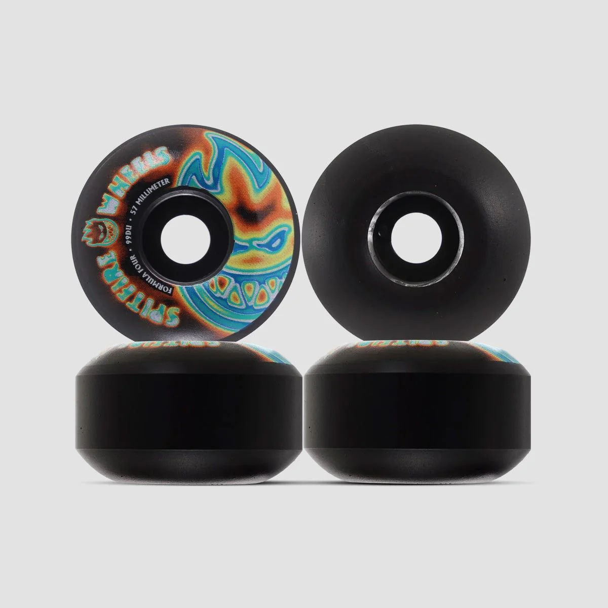 Spitfire Formula Four Radioactive Bighead 99a Wheels Black 57mm
