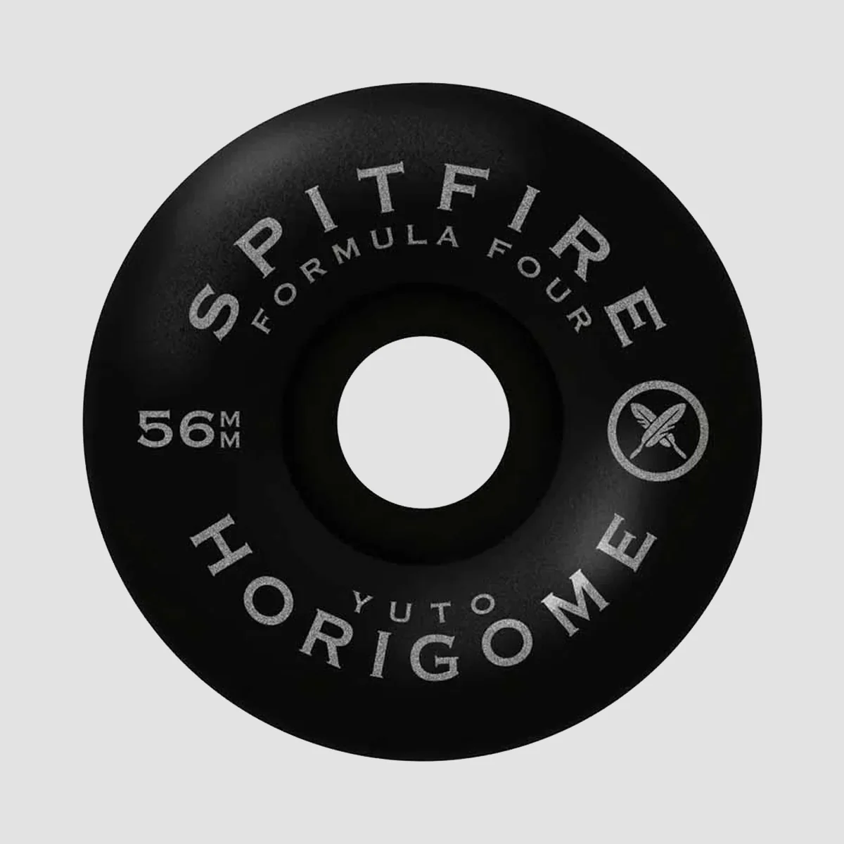 Spitfire Formula Four Yuto Horigome Cherry Blossom 99DU Skateboard Wheels Black 56mm - Image 2