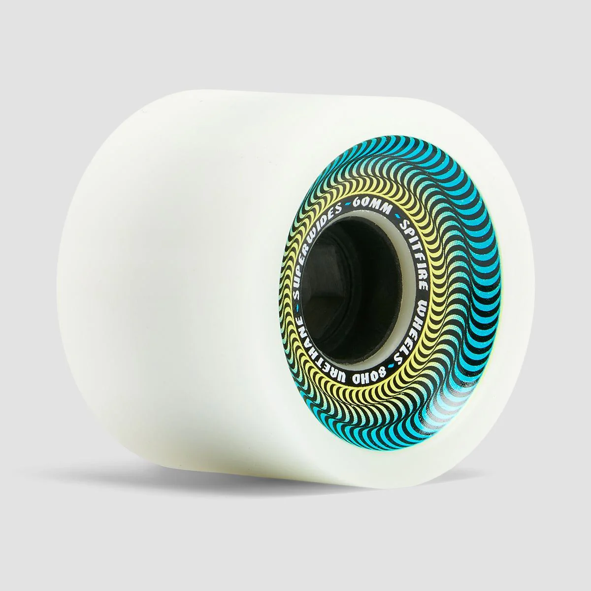 Spitfire Superwides 80HD Skateboard Wheels Ice Grey 60mm - Image 2