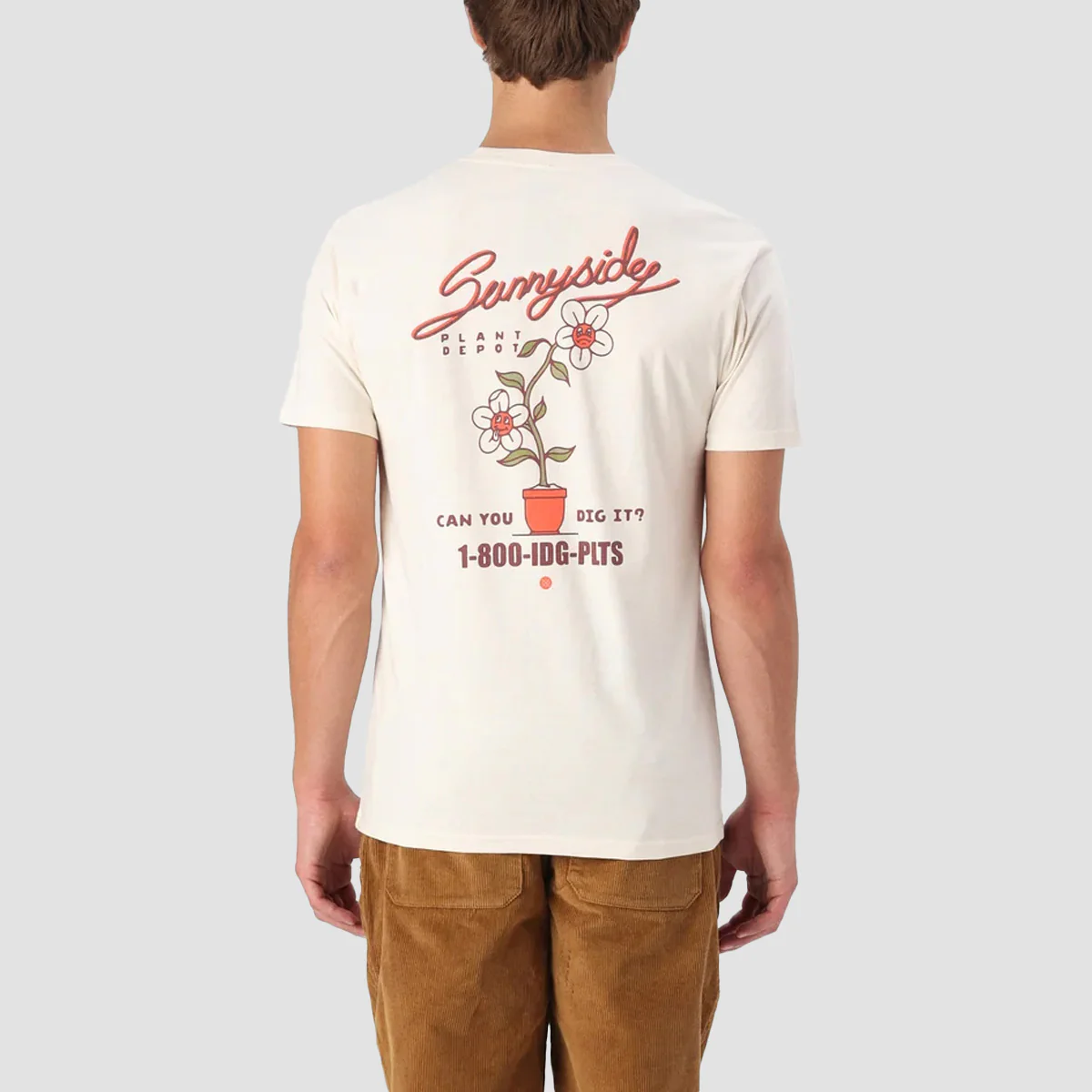 Stance Dig It T-Shirt Vintage White - Image 2