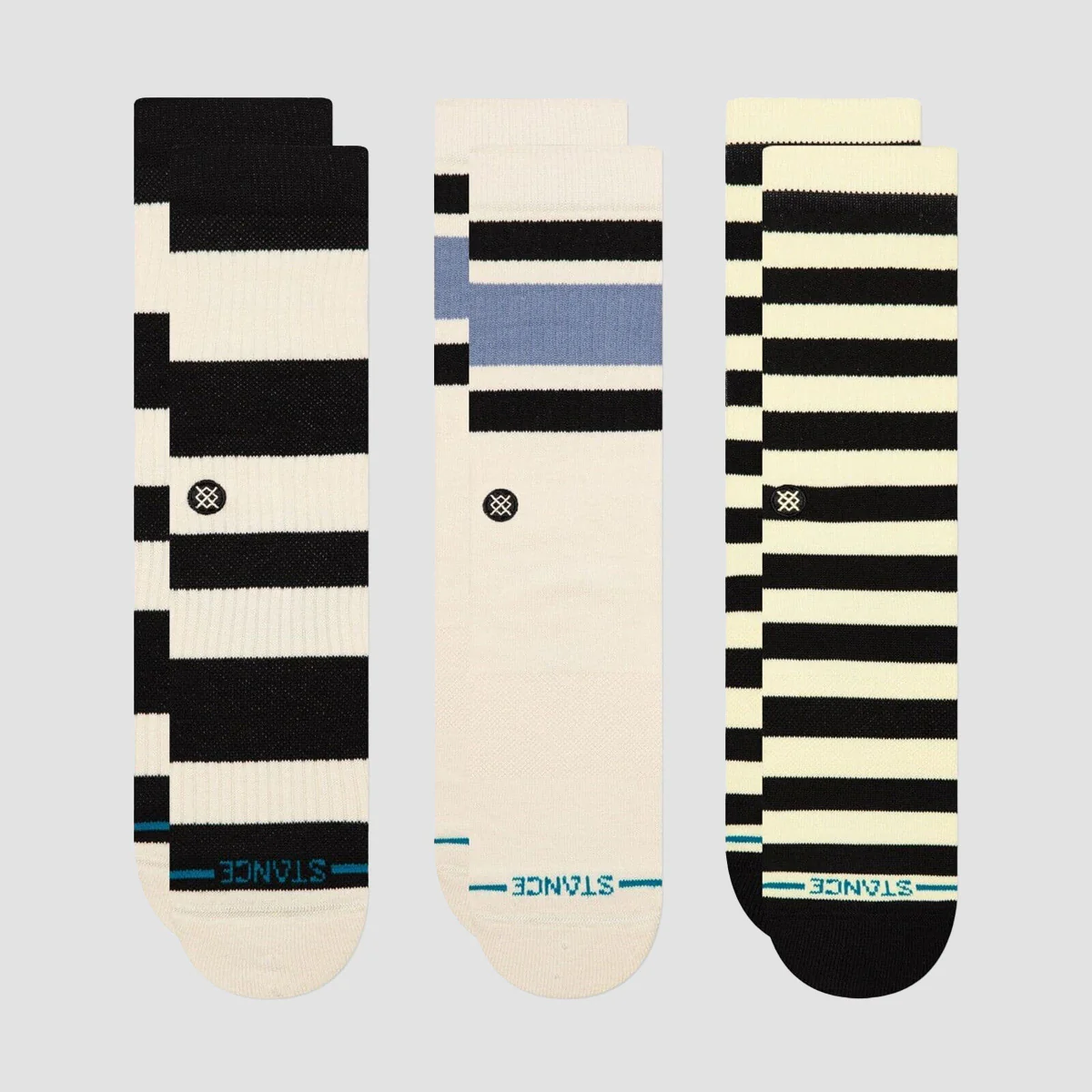 Stance Fred Crew Socks 3 Pack Multi