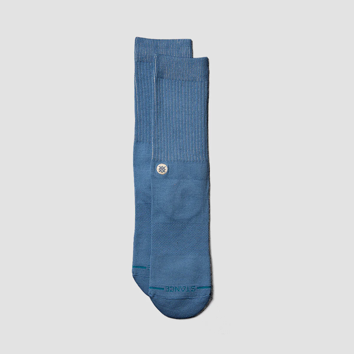 Stance Icon Pop Crew Socks Capri Blue