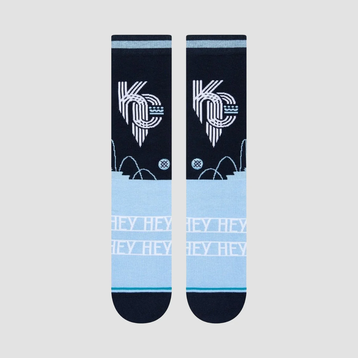 Stance MLB Kansas City Royals City Connect Crew Socks Navy - Image 2