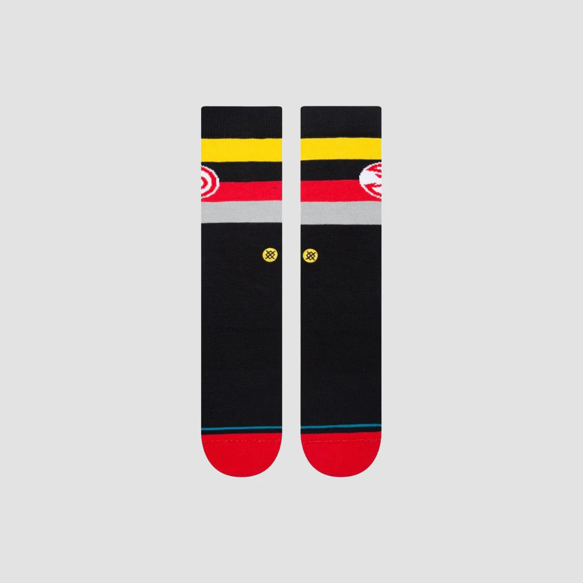 Stance NBA Atlanta Hawks ST Crew Socks Black - Image 2