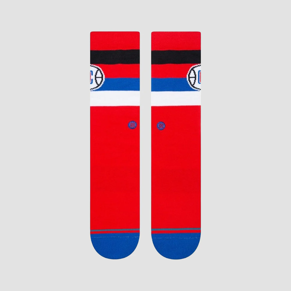 Stance NBA Los Angeles Clippers ST Crew Socks Red - Image 2