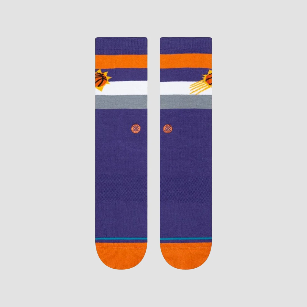 Stance NBA Phoenix Suns ST Crew Socks Purple - Image 2