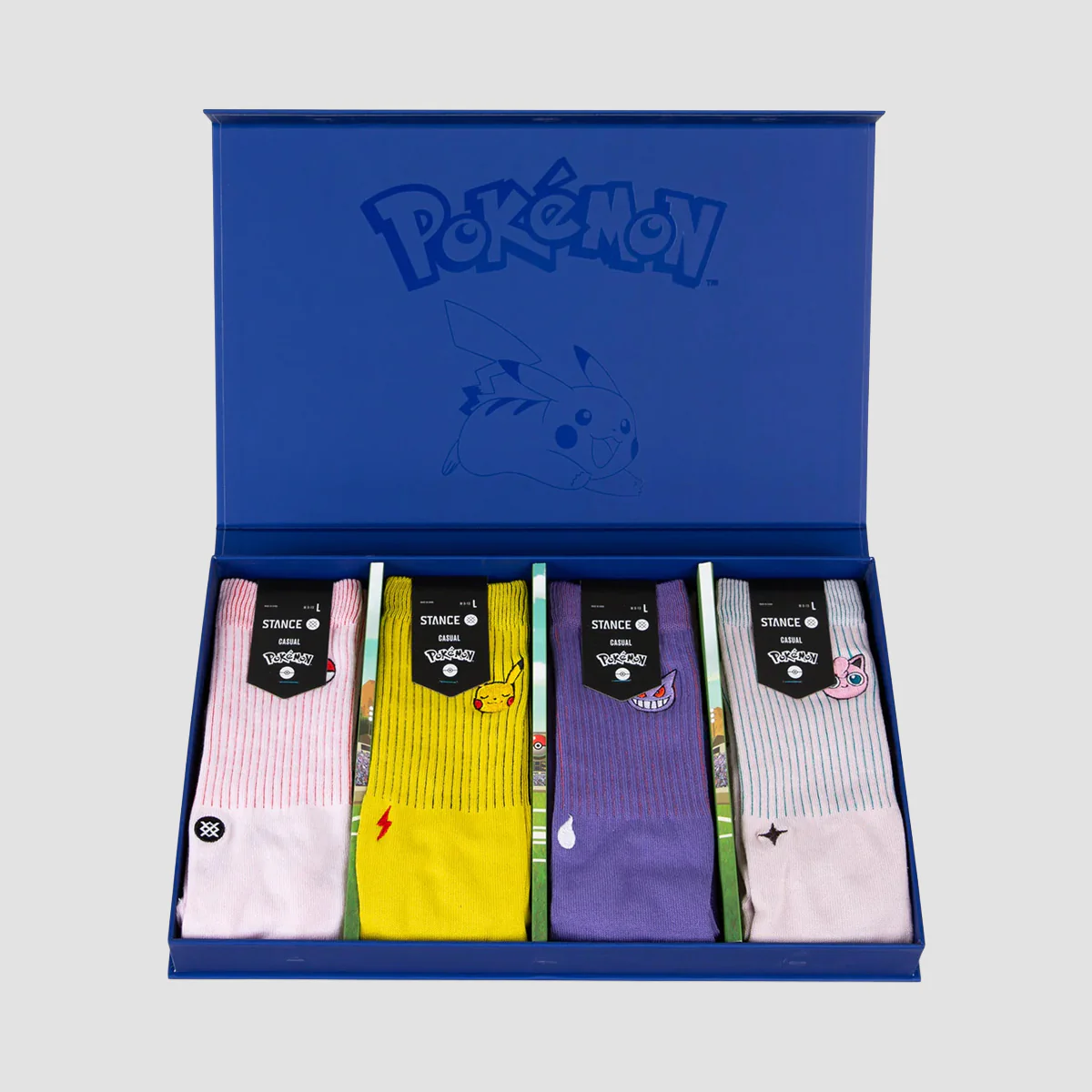 Stance Pokemon Crew Socks Box Set Multi - Image 2