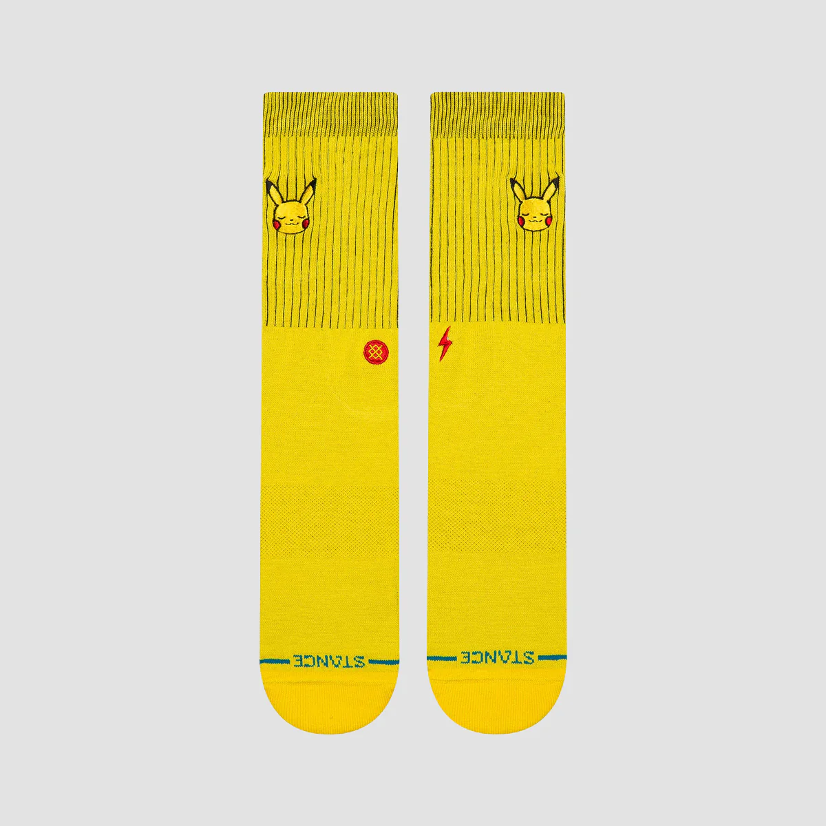 Stance Pokemon Pikachu Crew Socks Yellow - Image 2