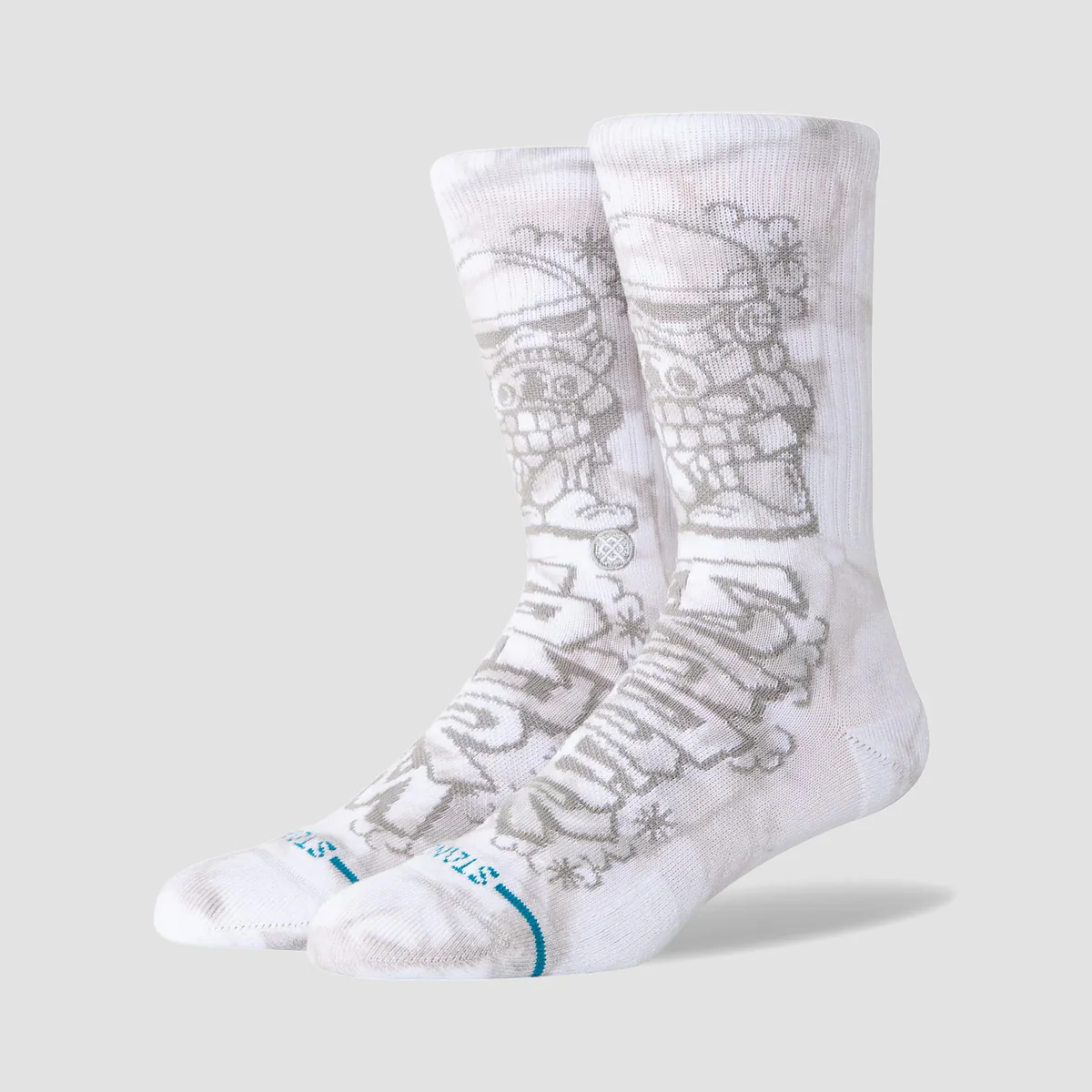 Stance Star Wars X DJ Javier Trooper Crew Socks White - Image 2