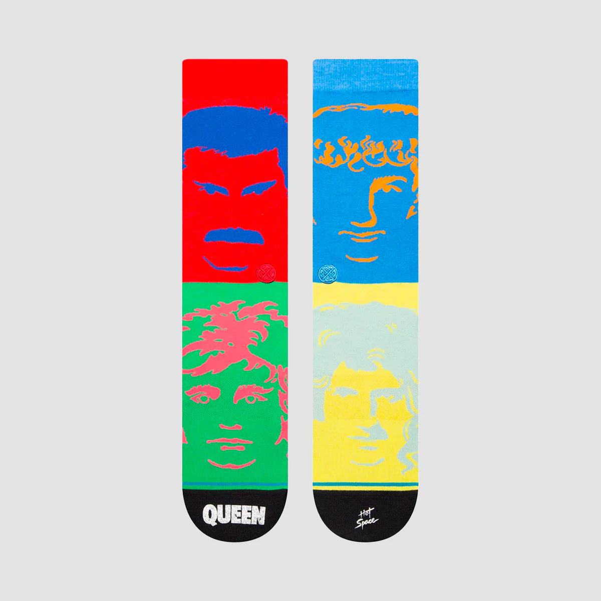 Stance X Queen Hot Space Crew Socks Multi - Image 2