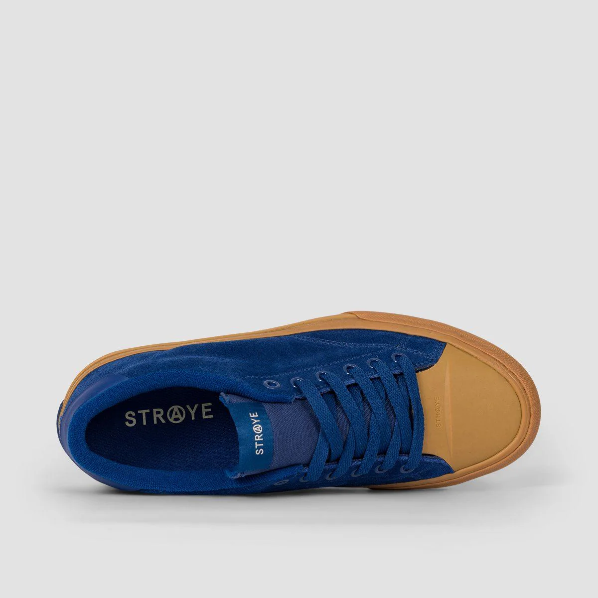 STRAYE Stanley Shoes - Navy Gum Suede - Image 4