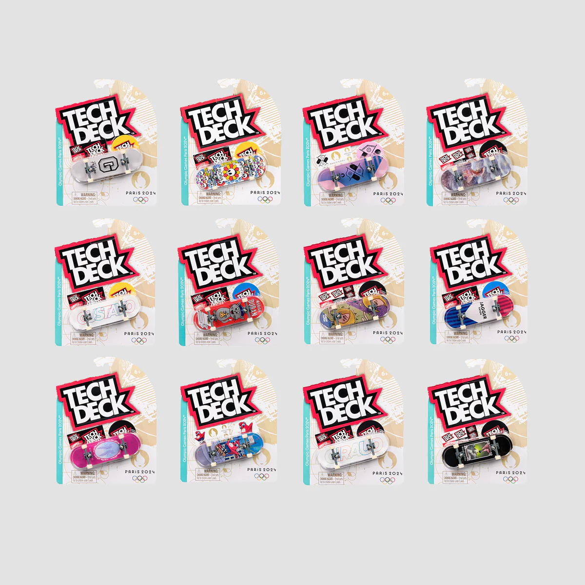 Tech Deck Olympic Paris 2024 96mm (M50) Fingerboard - Random