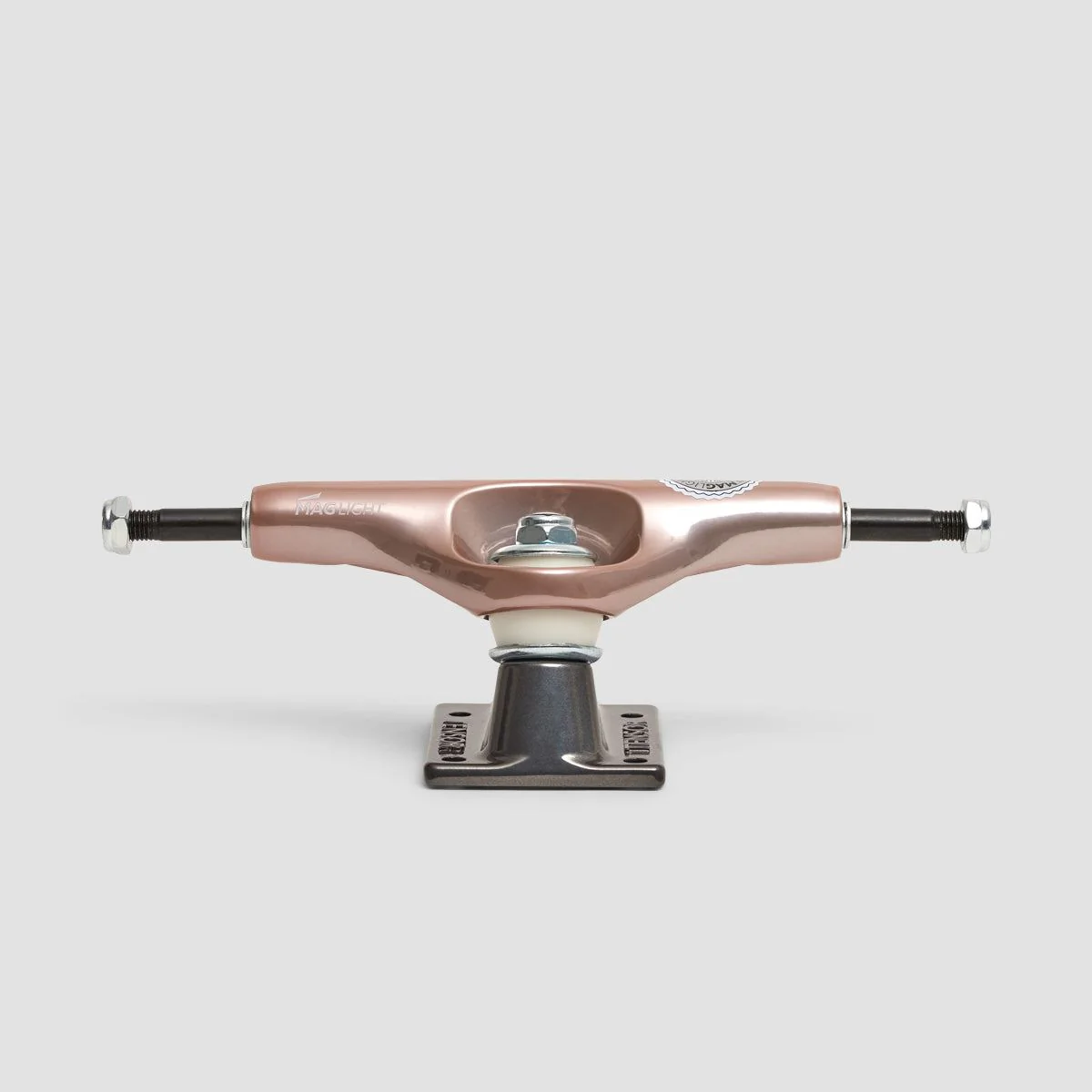 Tensor Mag Light Glossy 5.25 Trucks 1 Pair Rose Gold/Gunmetal - 8" - Image 2