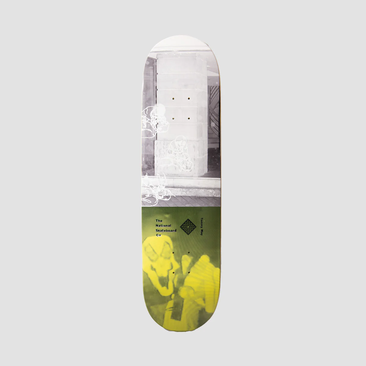 The National Skateboard Co Real Bad Time Tommy High Concave Skateboard Deck - 8.5"