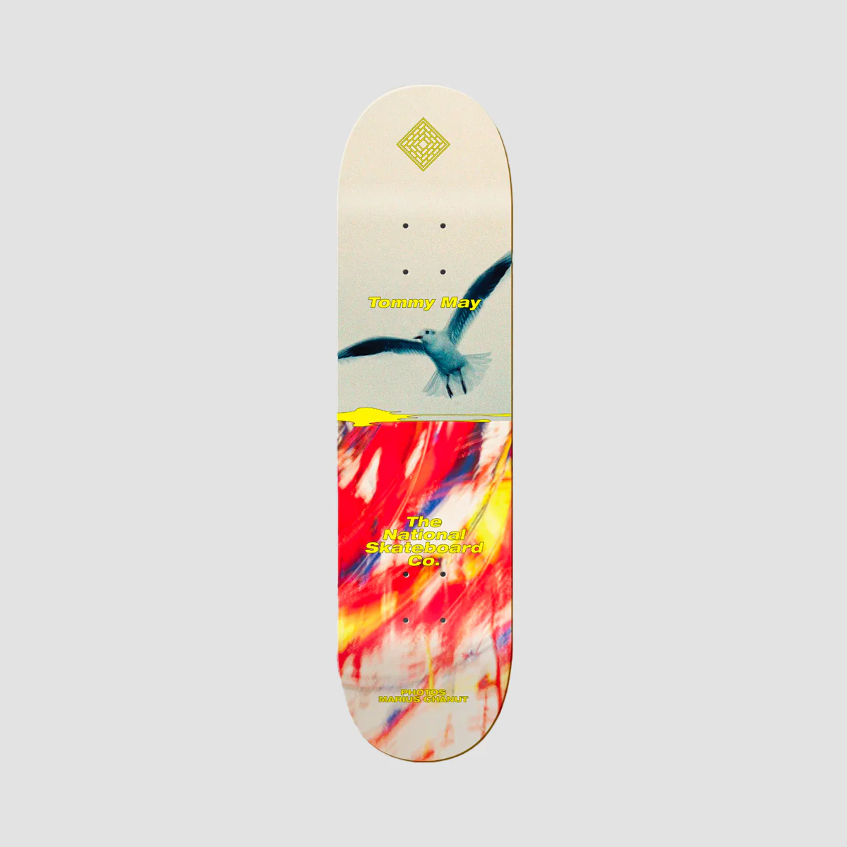 The National Skateboard Co Tommy May By Marius Chanut Skateboard Deck - 8.125"