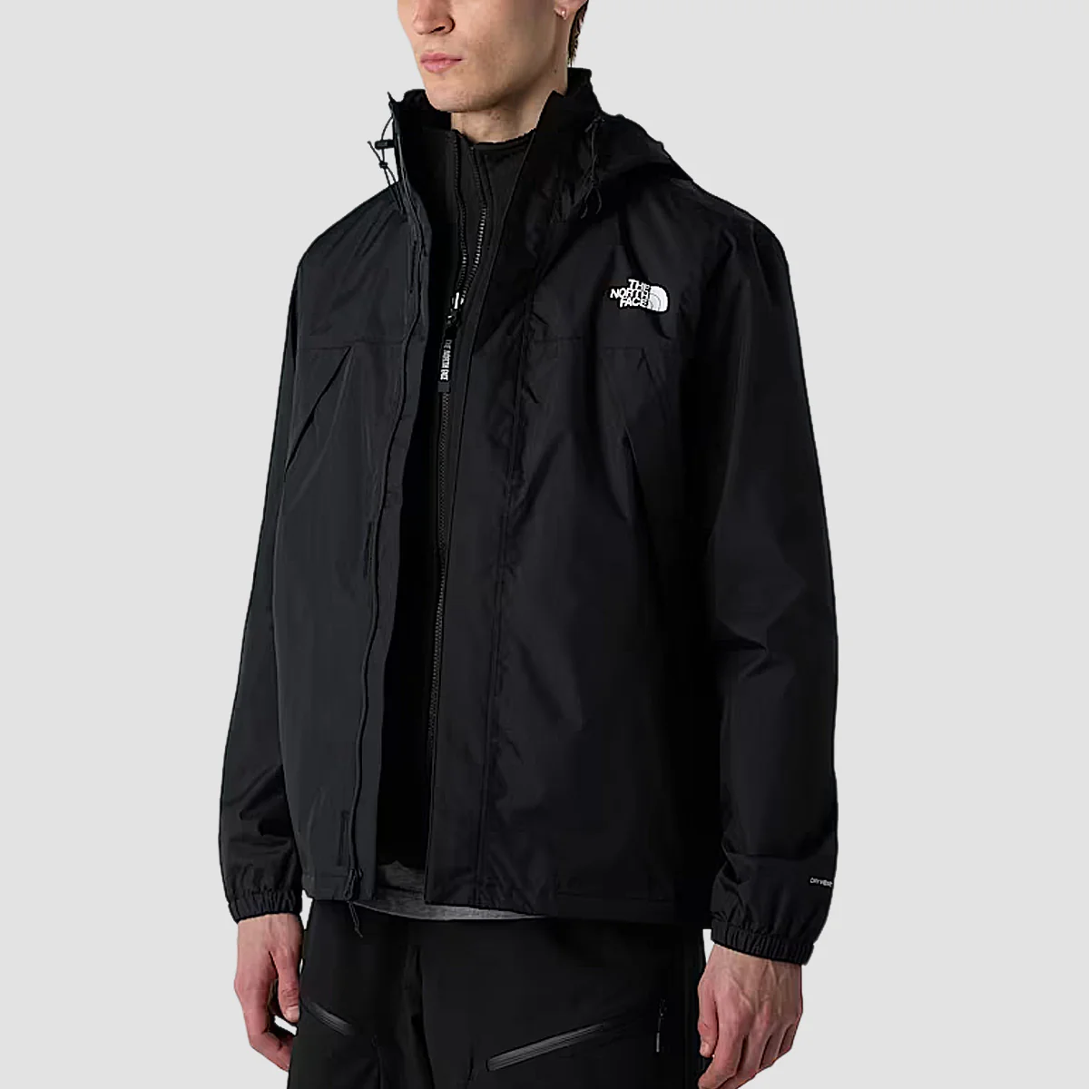 The North Face Antora Jacket New Taupe Green/TNF Black
