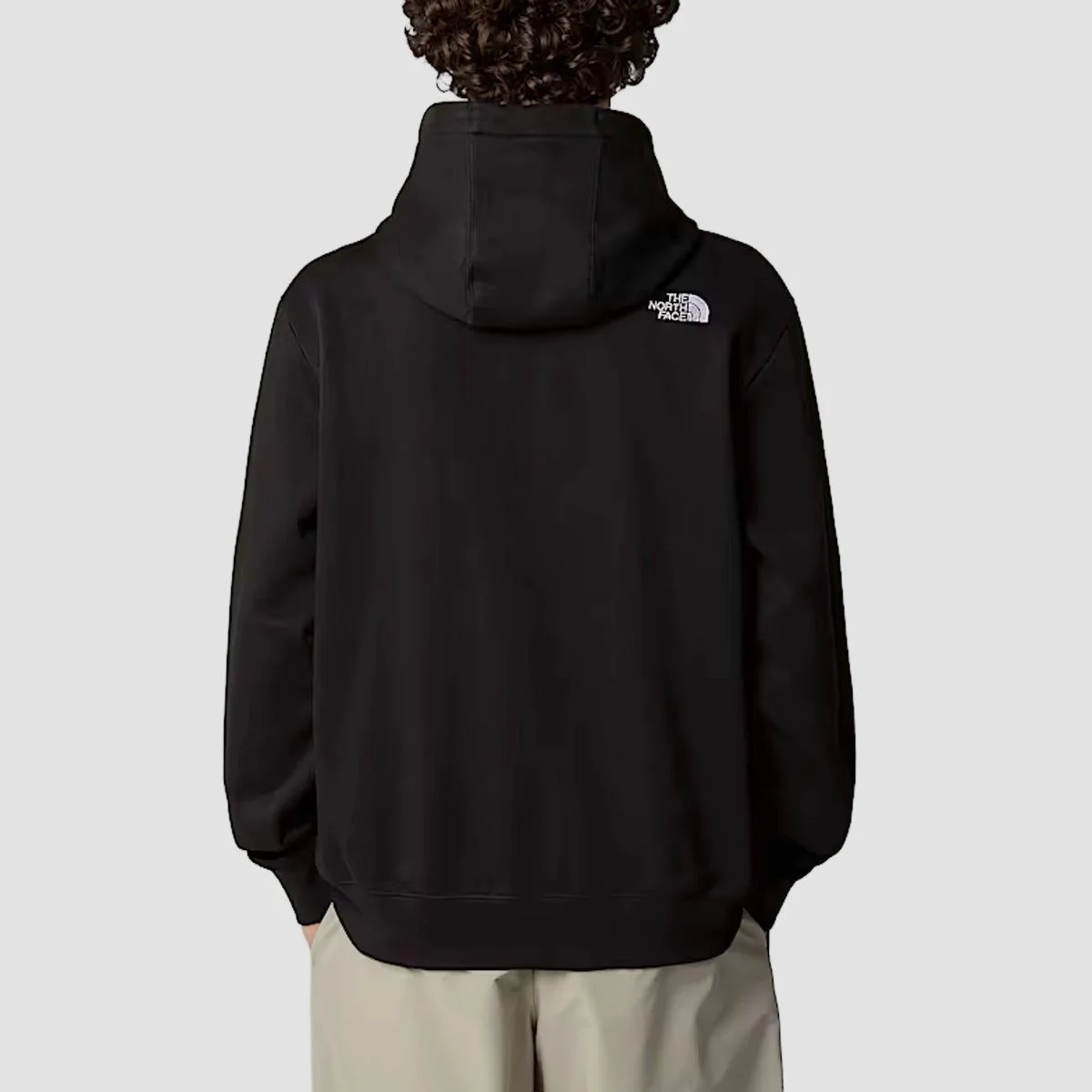 The North Face Essential Relaxed Pullover Hoodie TNF Black - Image 2