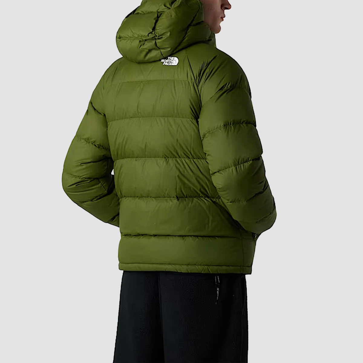 The North Face Hydrenalite Hooded Down Jacket Woodland Green - Image 2