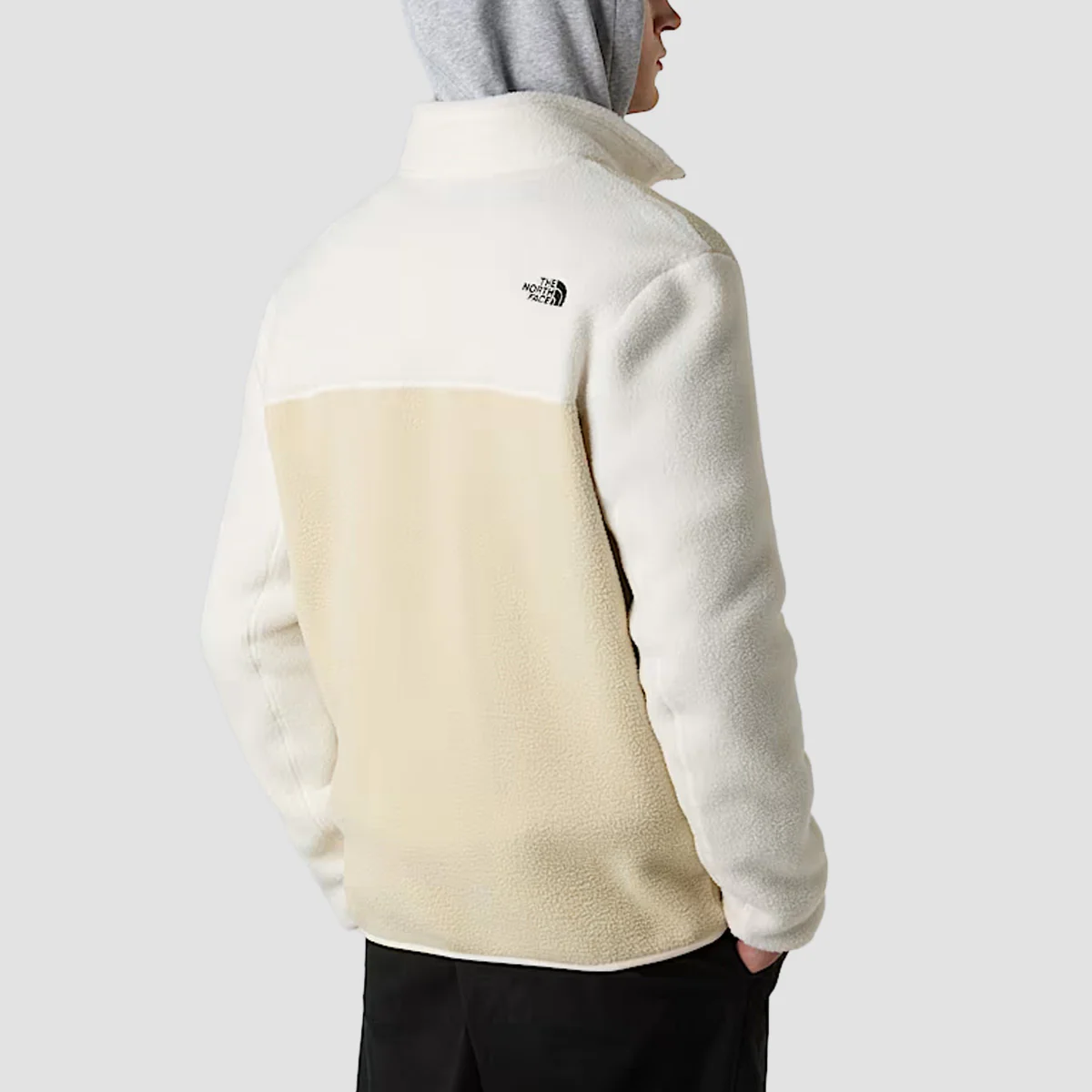The North Face Yumiori Full Zip Fleece Jacket Gravel/White Dune/Grave - Image 2