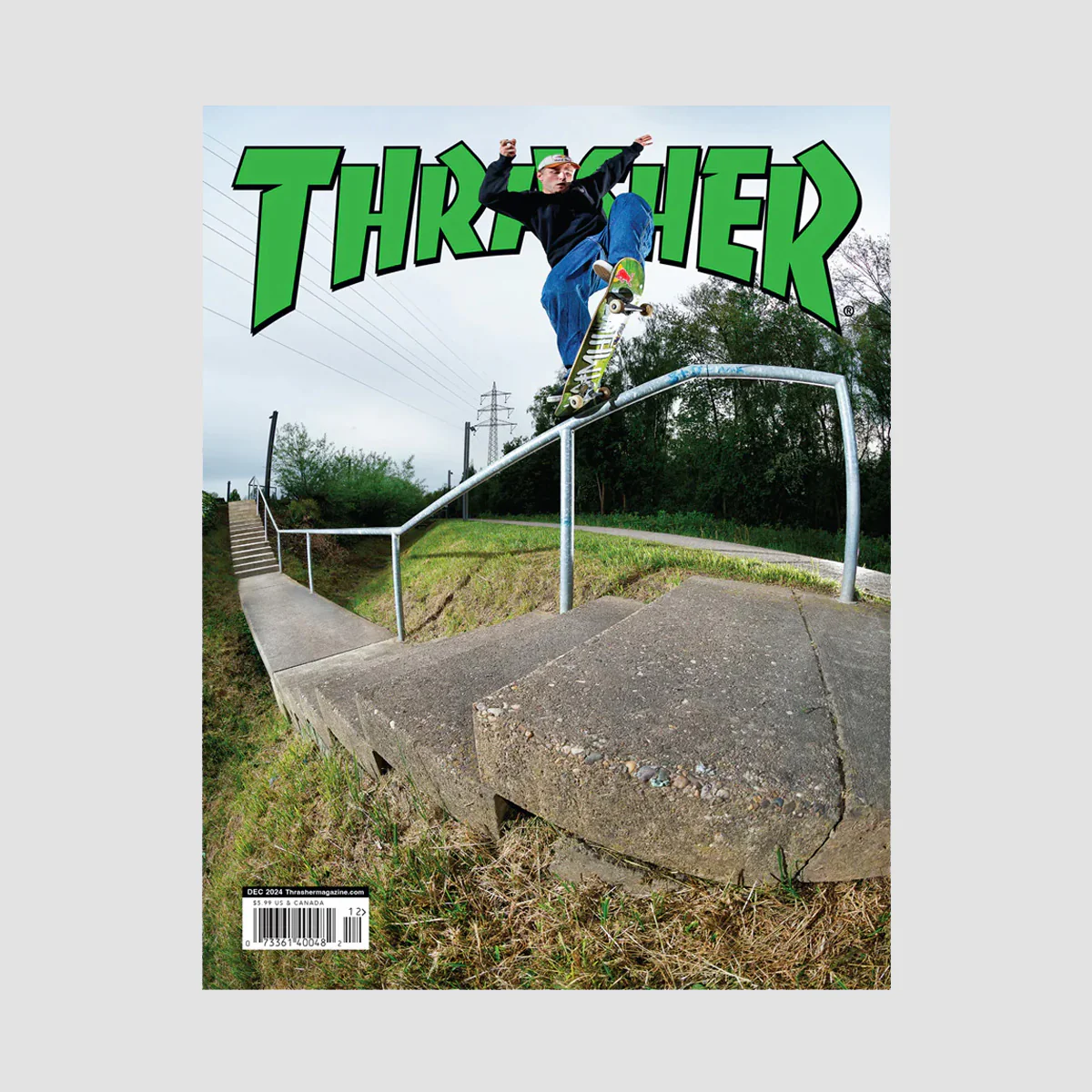 Thrasher Skateboard Magazine December 2024