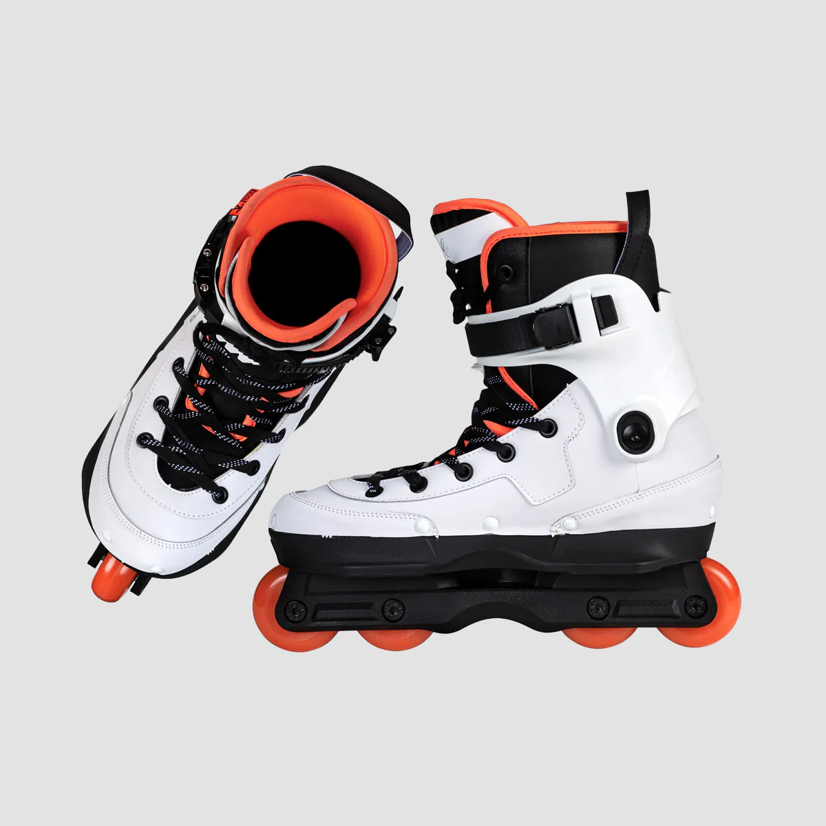 USD Aeon Richie Eisler Aggressive Inline Skates Black/Reflective White - Image 2