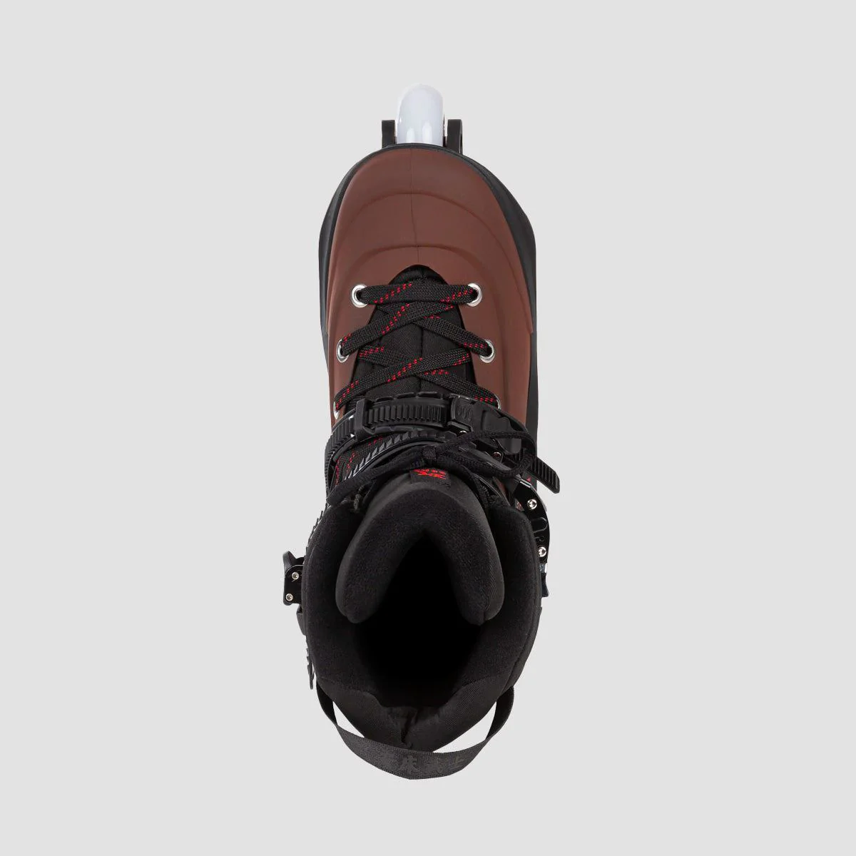 USD Aeon Takeshi Yasutoko Pro 68 Aggressive Inline Skates Black/Maroon - Image 3