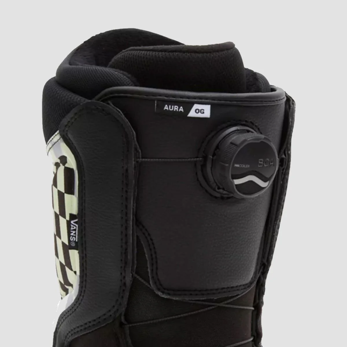Vans Aura OG Snowboard Boots Checkerboard Glow - Image 5