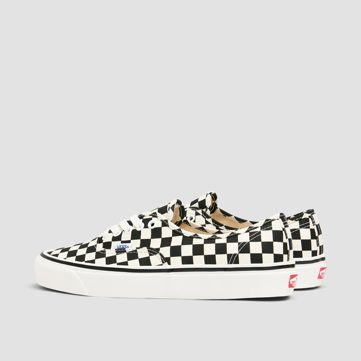 Vans Authentic 44 DX Shoes - Anaheim Factory Black/Check - Image 3