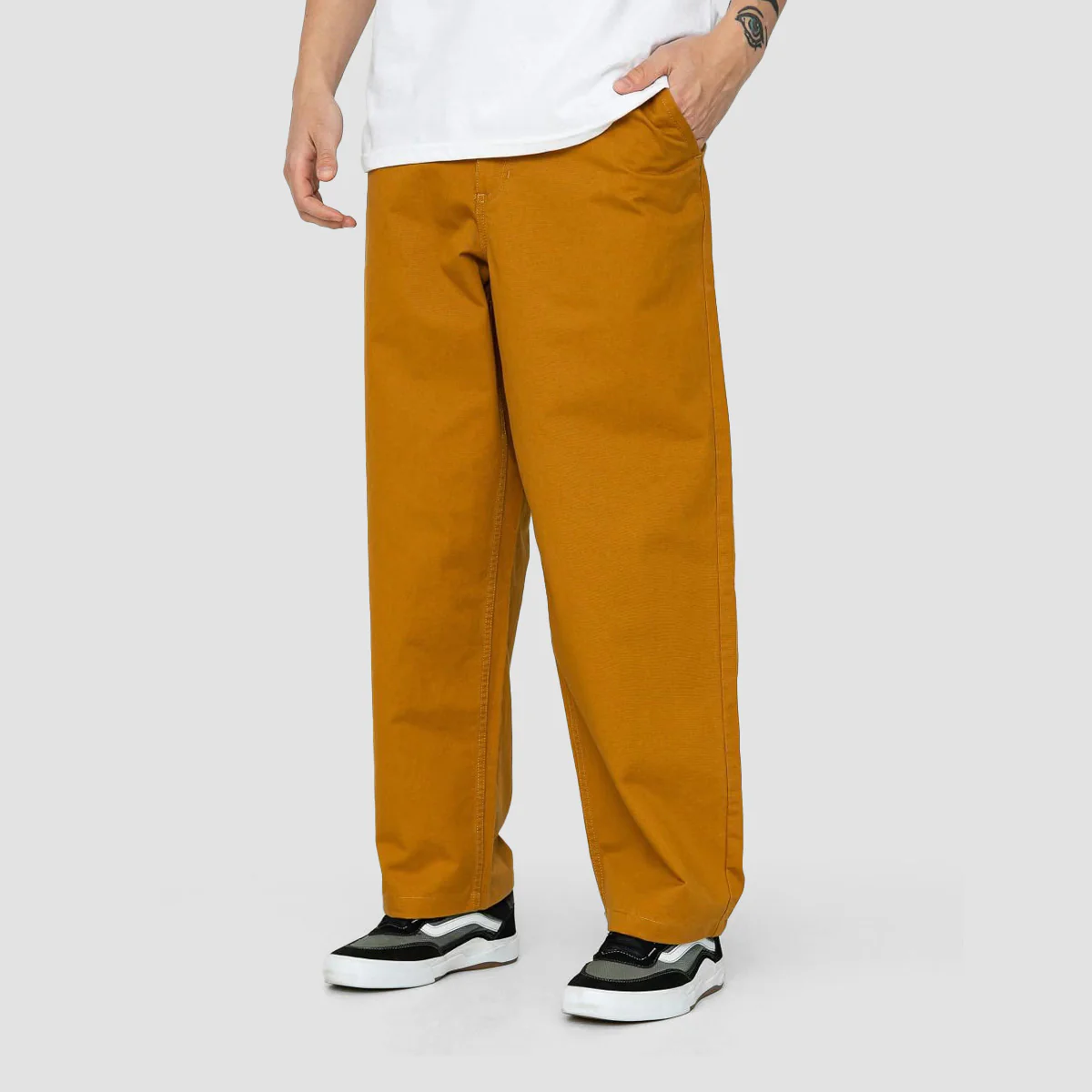Vans Authentic Chino Baggy Pants Golden Brown - Image 2