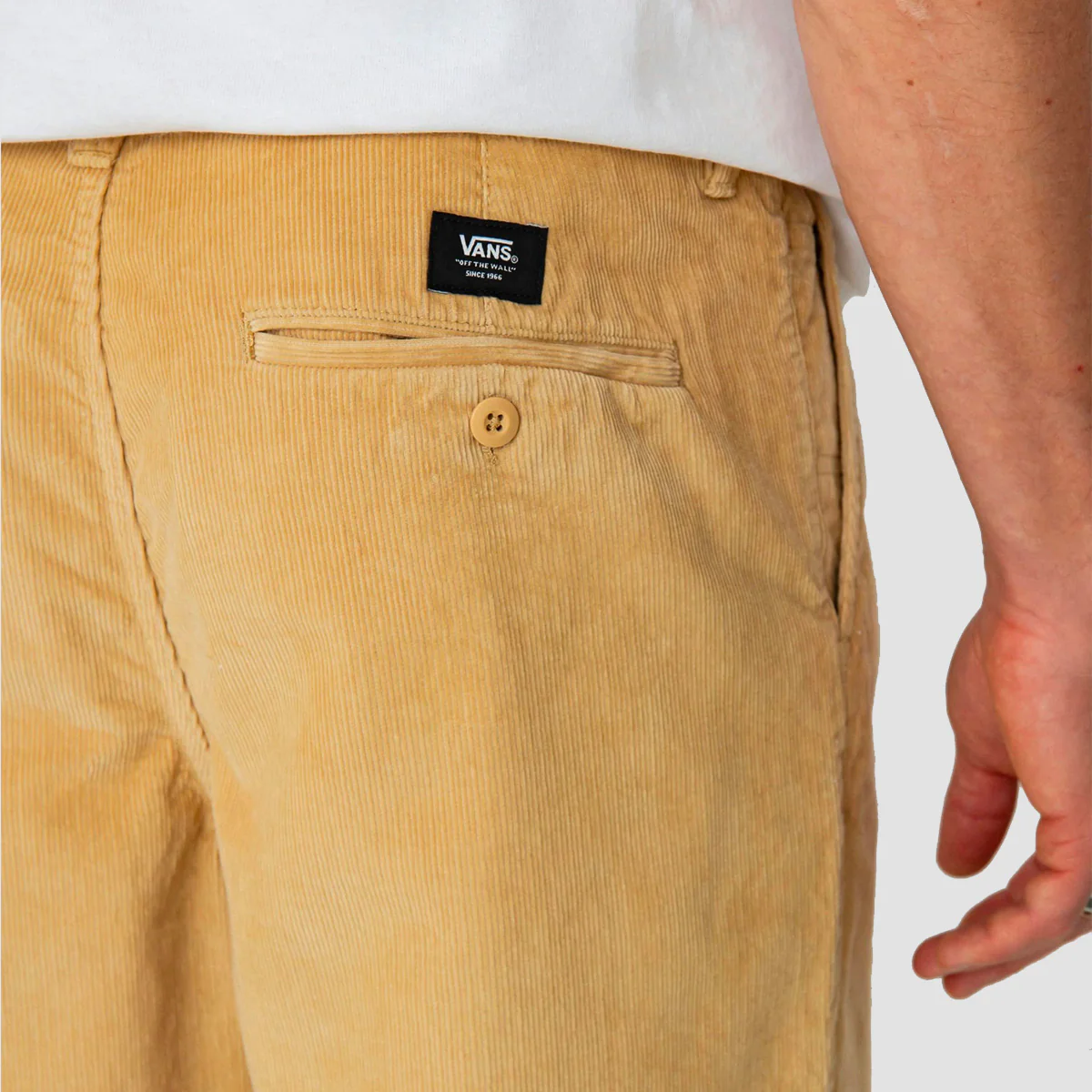 Vans Authentic Chino Cord Loose Tapered Pants Taos Taupe - Image 4