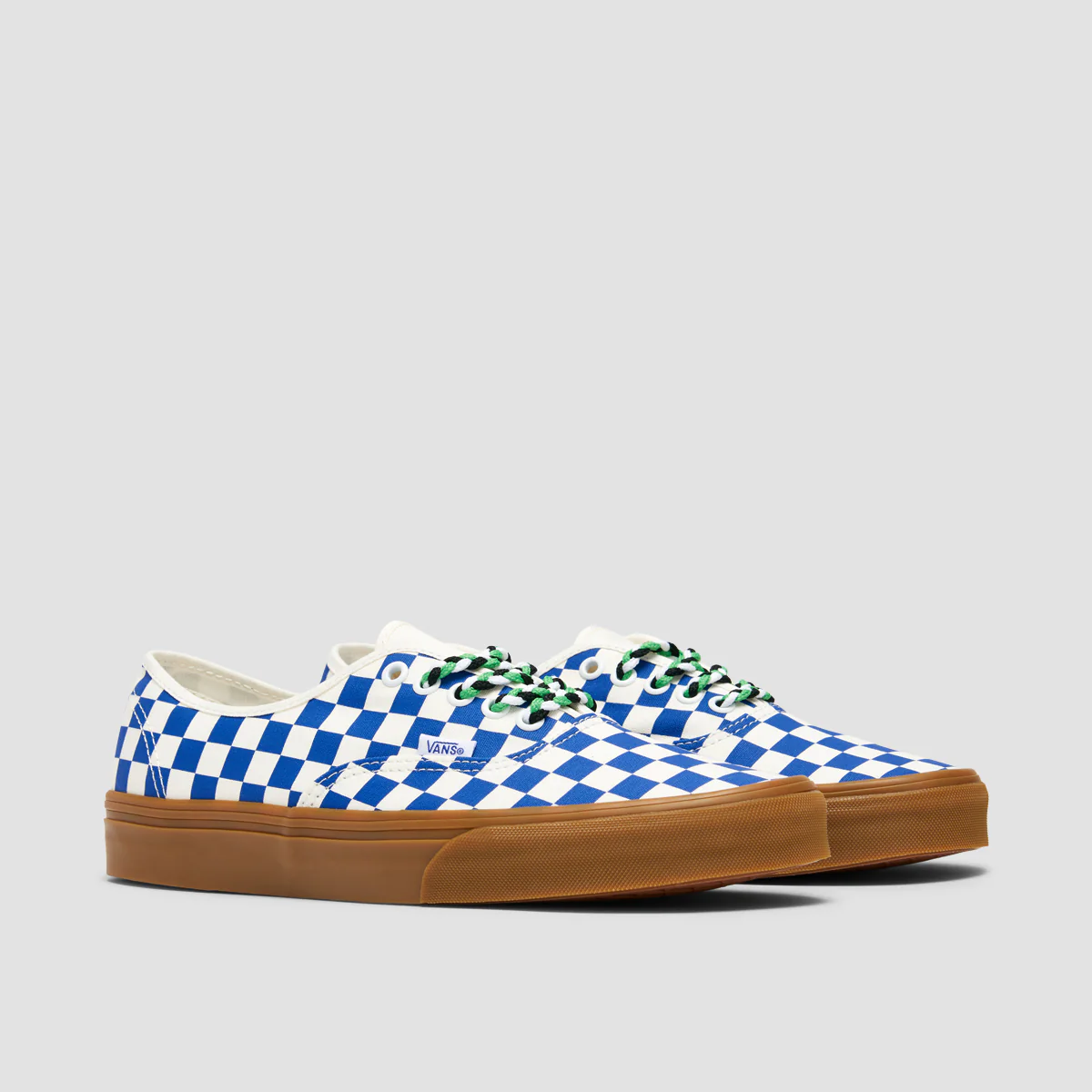 Vans Authentic Shoes - Checkerboard Blue/White - Image 2