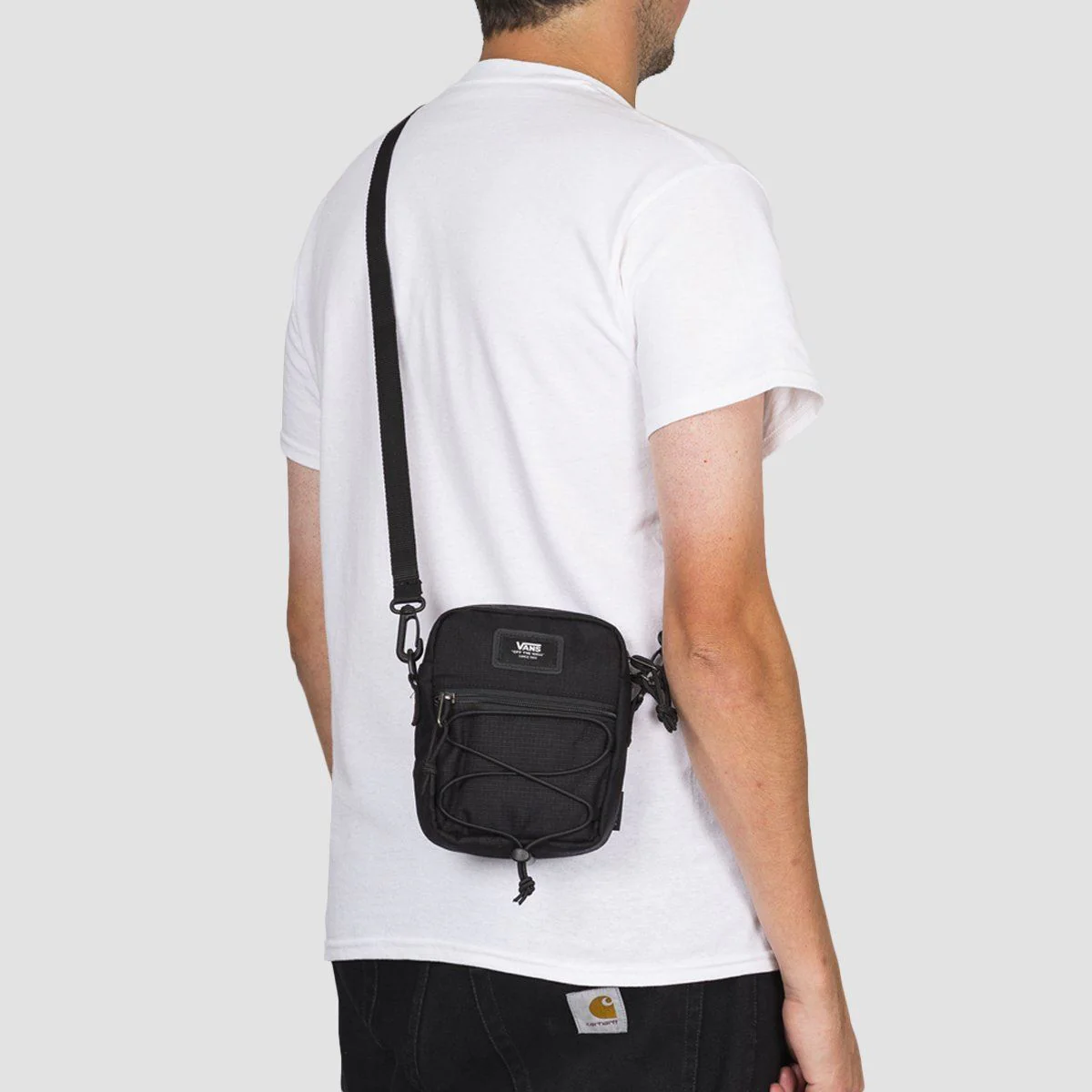 Vans Bail Ripstop Shoulder Bag Black - Image 2