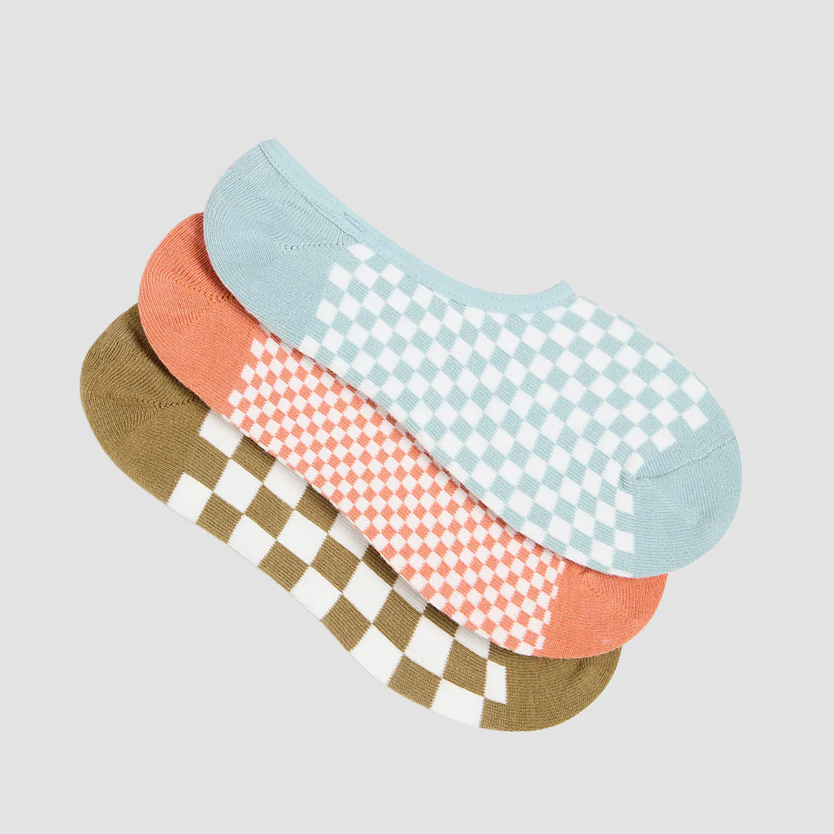 Vans Best Me Canoodle Socks 3 Pack Grey Mist - Womens - Image 2