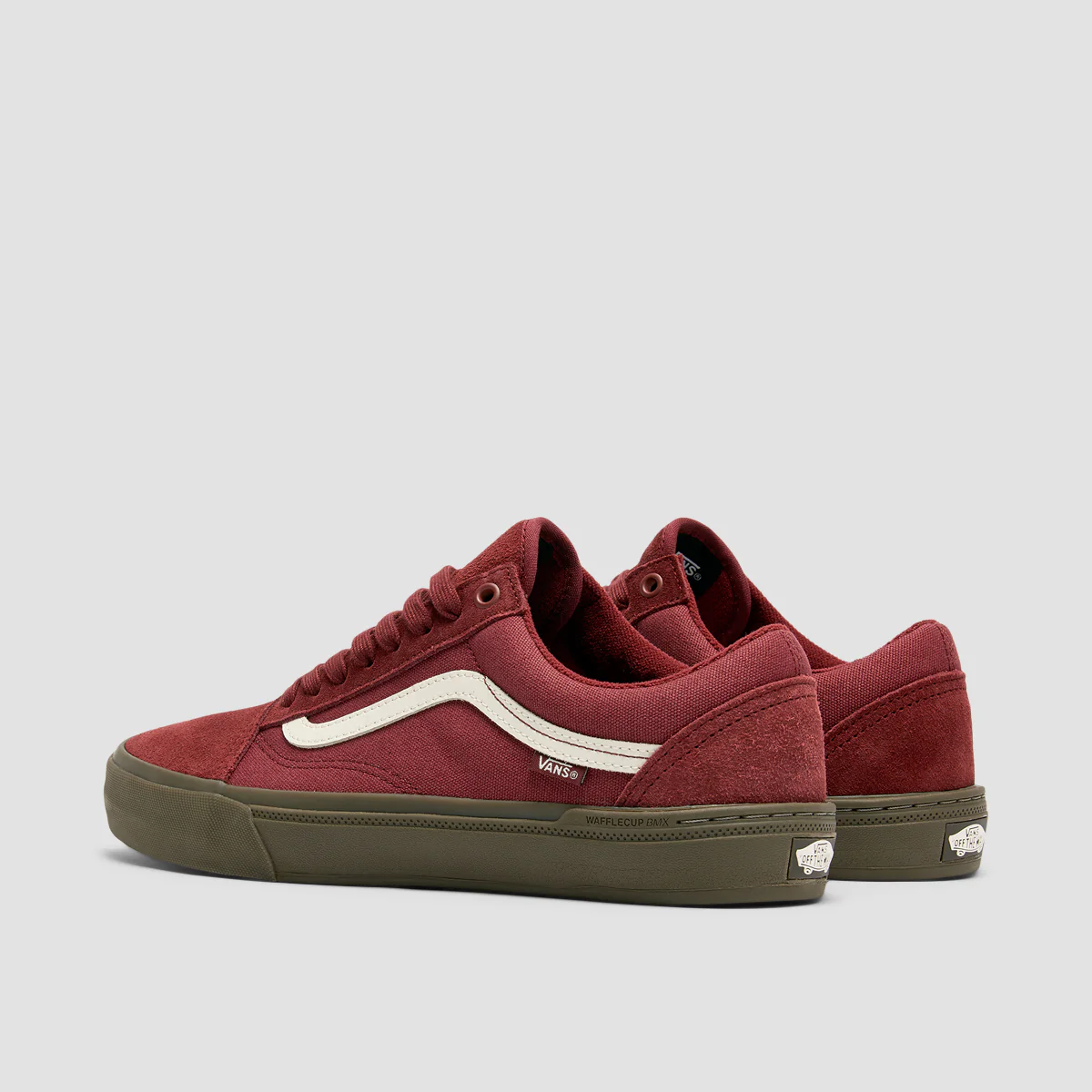 Vans BMX Old Skool Shoes - Port/Gum - Image 3