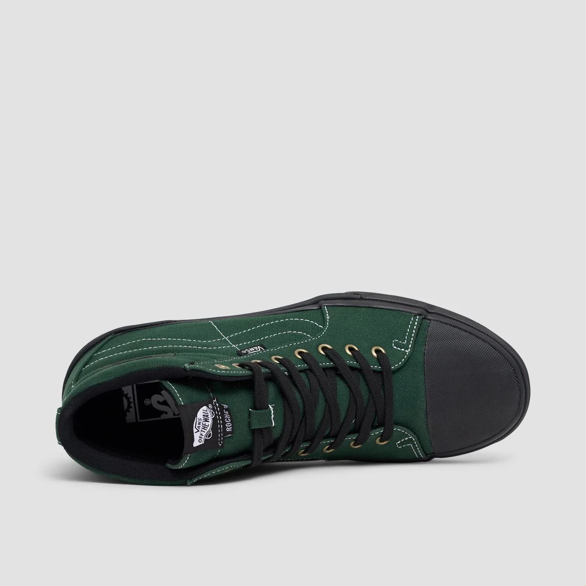 Vans BMX SK8-Hi 238 High Top Shoes - Dakota Roche Green/Black - Image 4