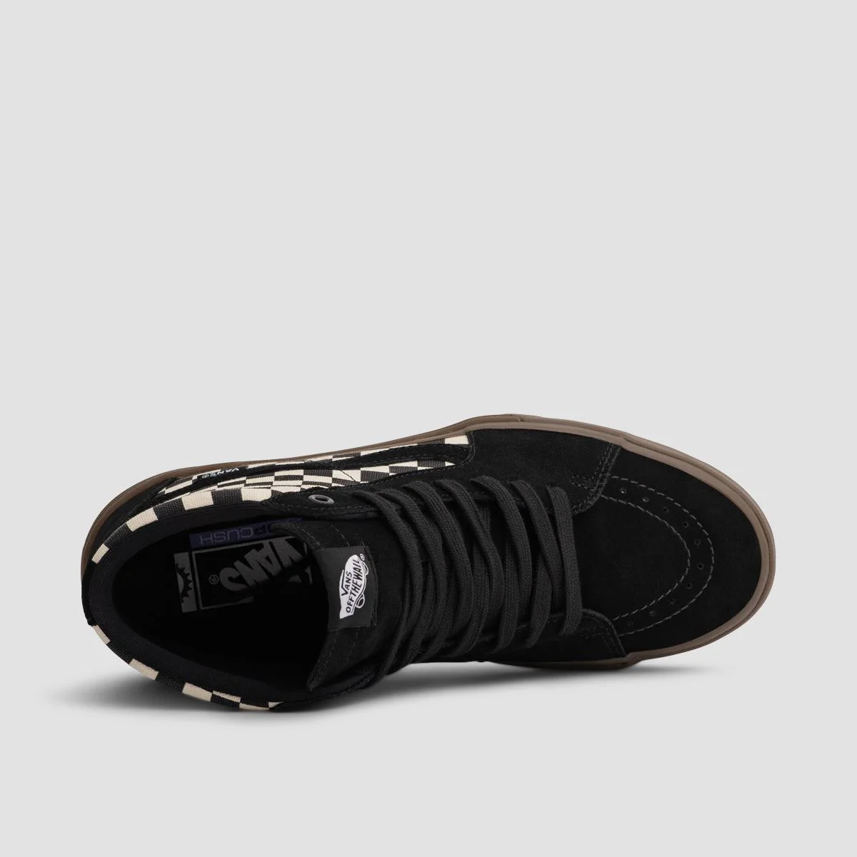 Vans BMX SK8-Hi Shoes - Checkerboard Black/Dark Gum - Image 4