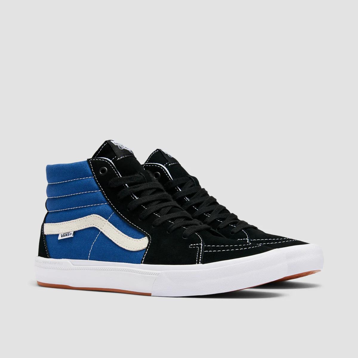 Vans BMX Sk8-Hi High Top Shoes - Black/Navy/White - Image 2