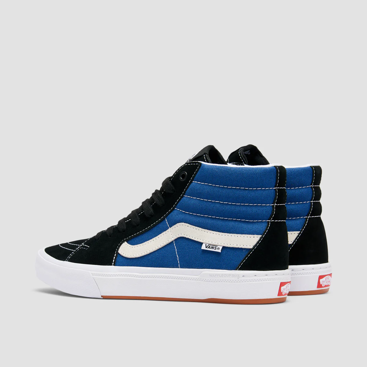 Vans BMX Sk8-Hi High Top Shoes - Black/Navy/White - Image 3