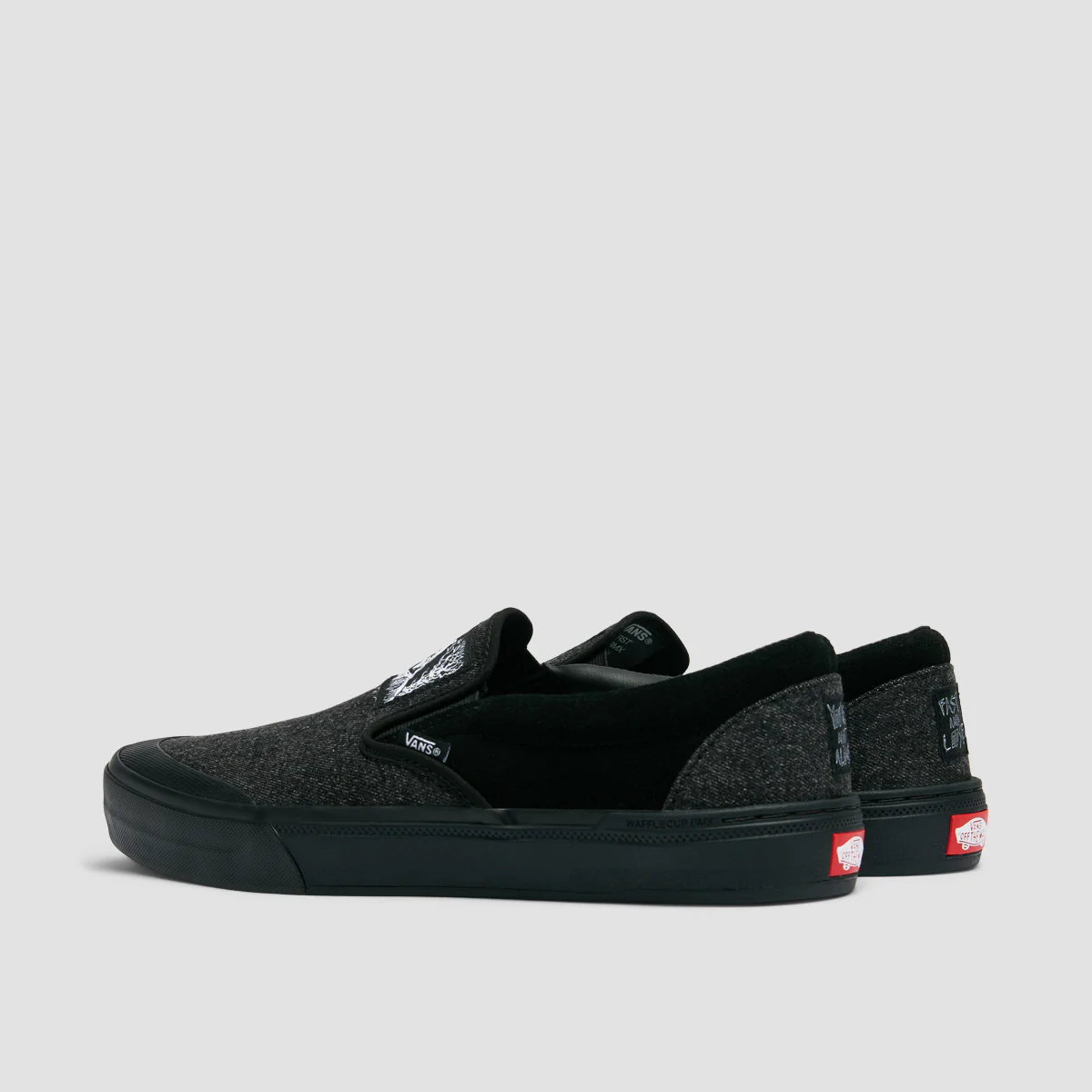 Vans BMX Slip-On Shoes - Fast And Loose Black - Image 3