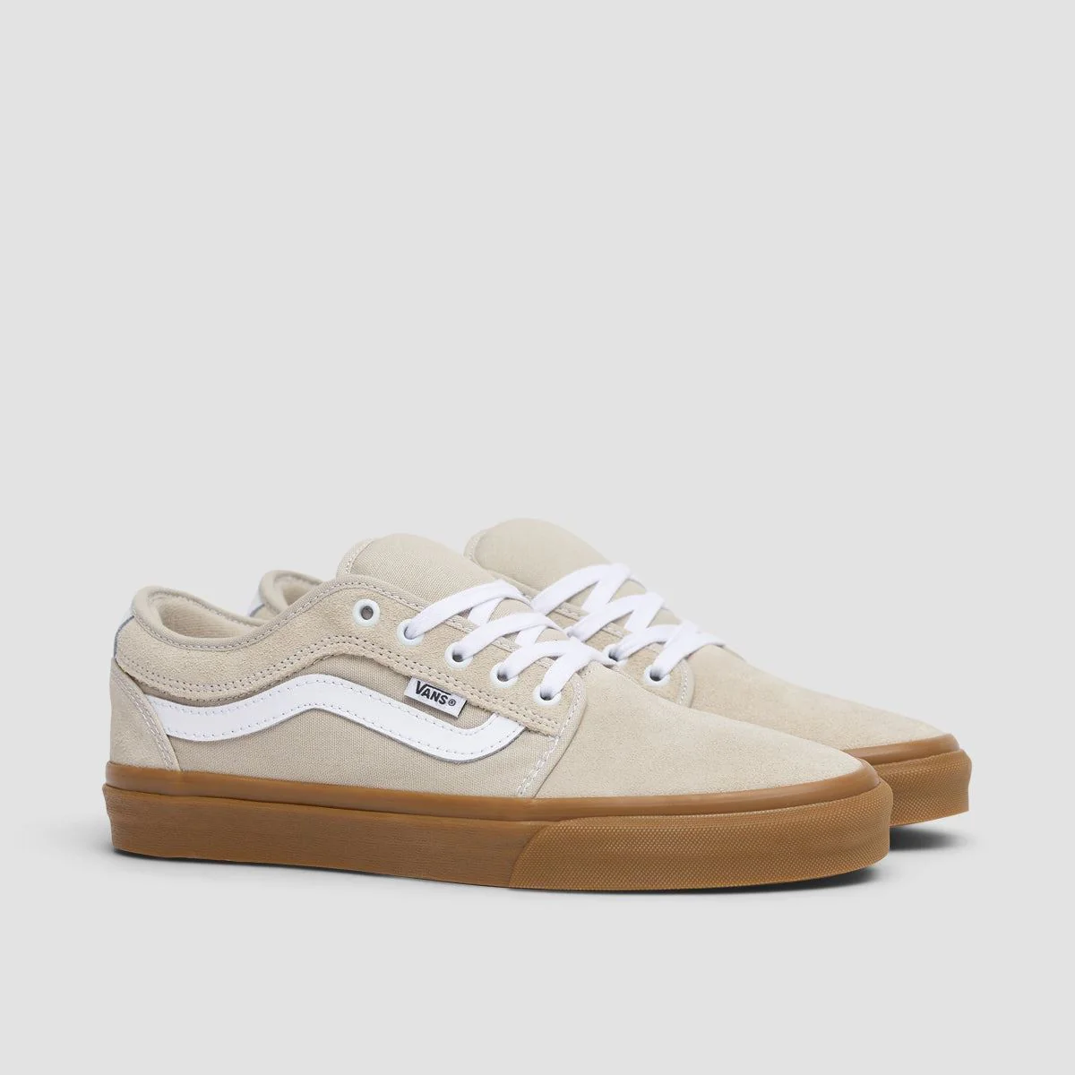 Vans Chukka Low Sidestripe Shoes - French Oak - Image 2