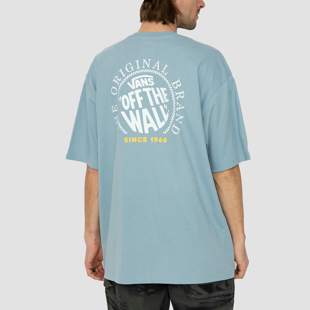 Vans Circle Loose Fit T-Shirt Dusty Blue - Image 2
