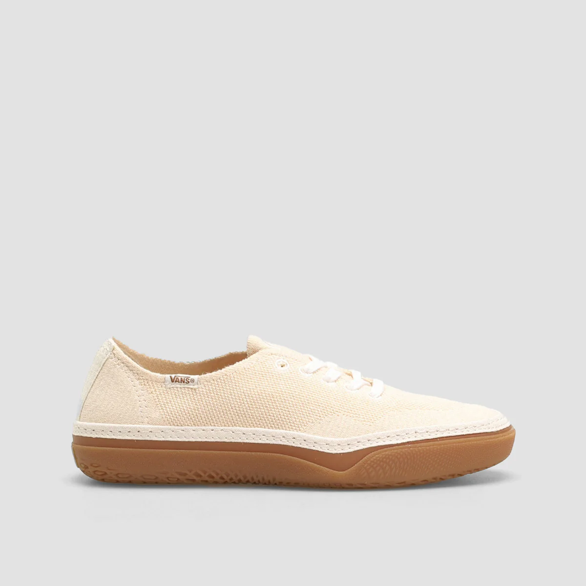 Vans Circle Vee Shoes - Natural/Gum