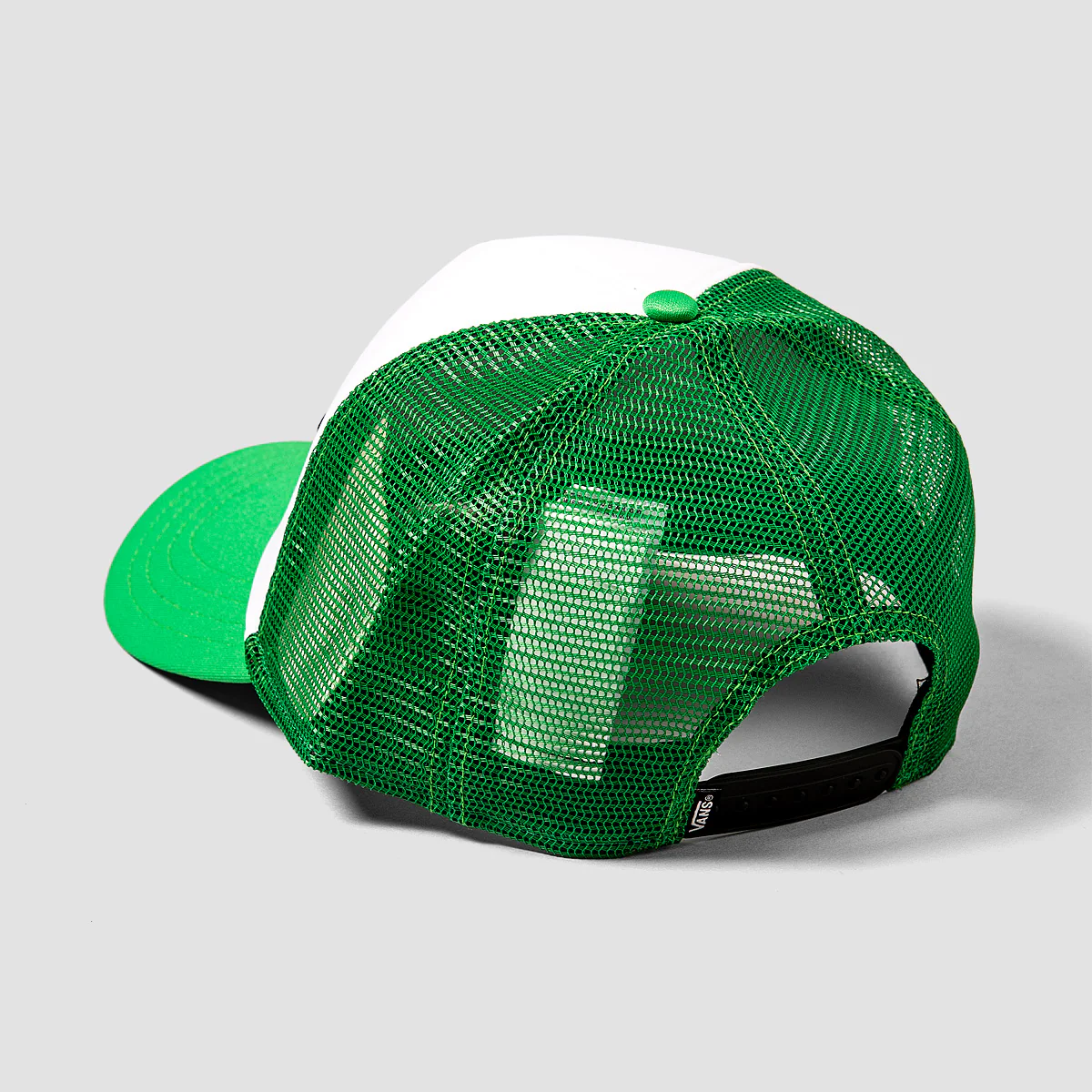Vans Classic Patch Curved Bill Trucker Cap Vivid Verdant - Image 2