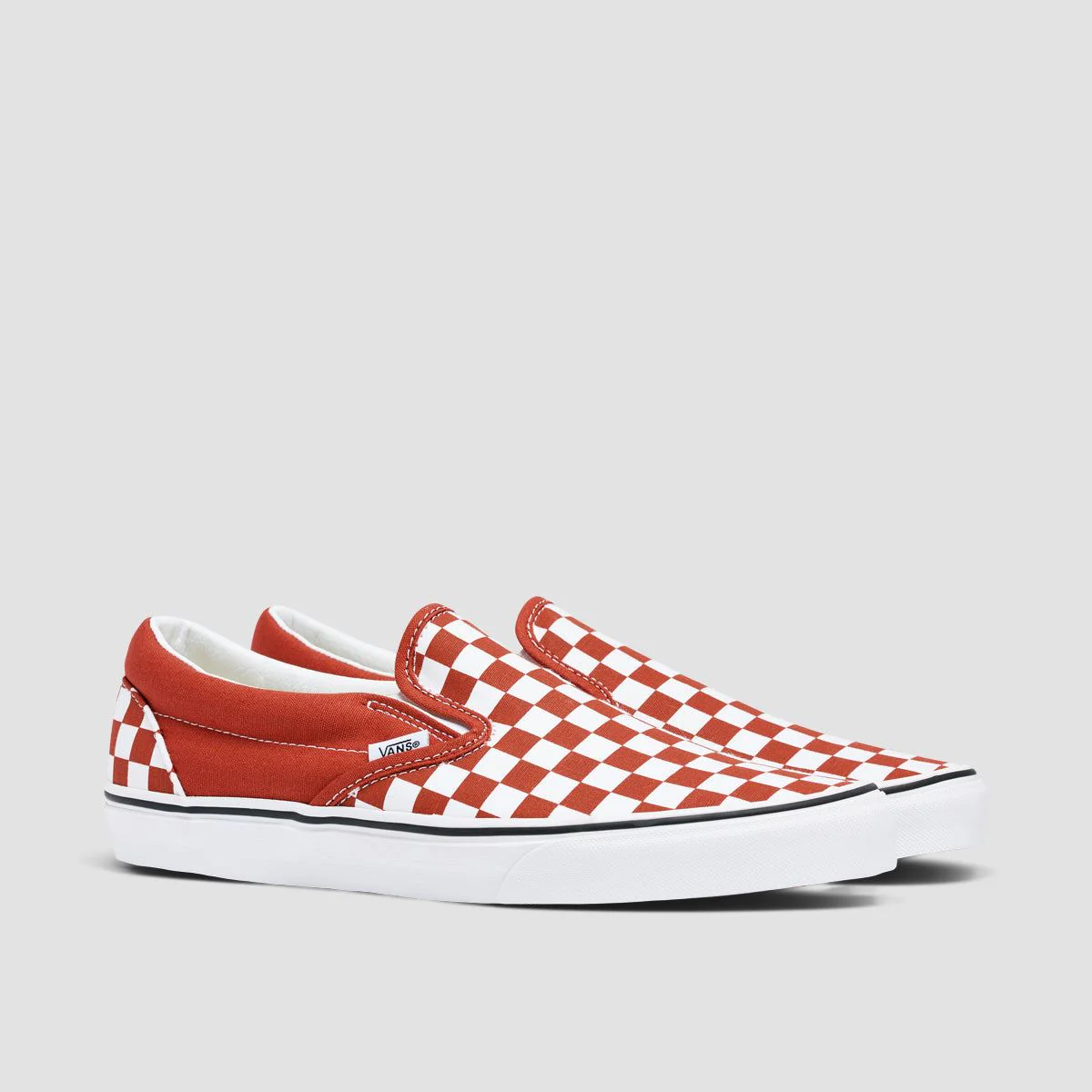 Vans Classic Slip-On Colour Theory Shoes - Checkerboard Bossa Nova - Image 2