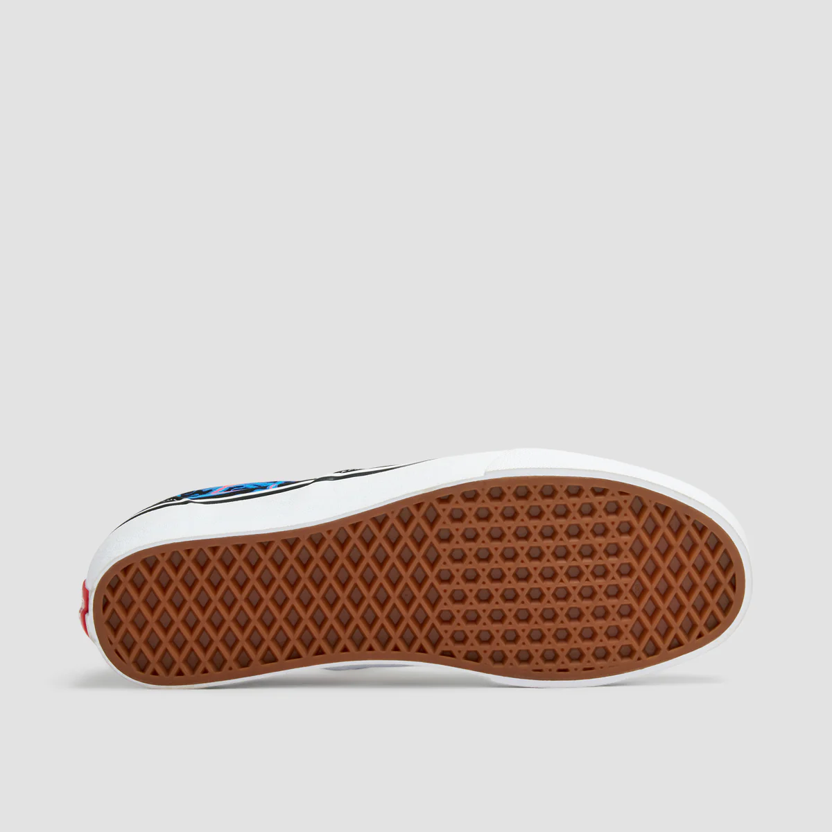 Vans Classic Slip-On Shoes - Electric Flame Black/True White - Image 5