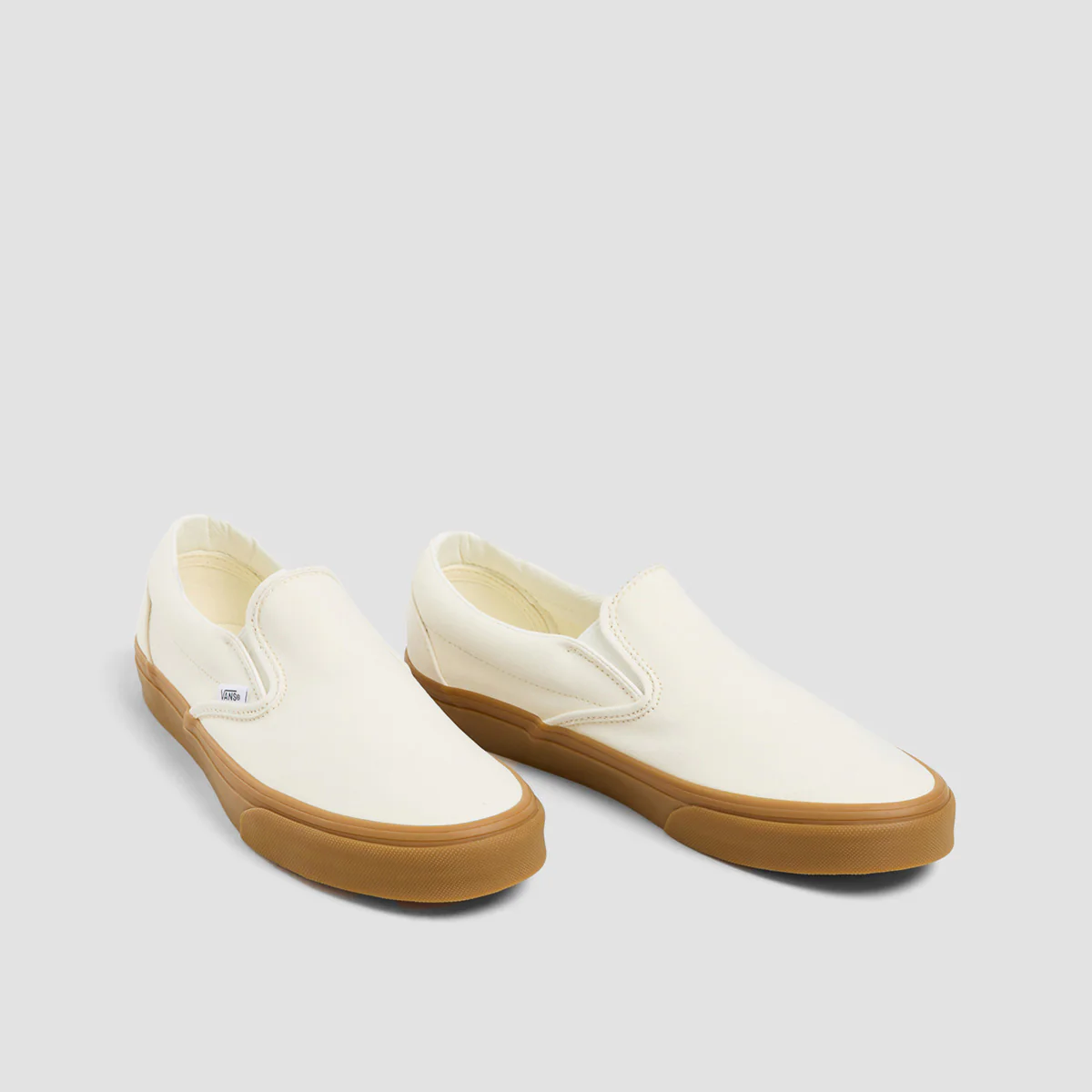 Vans Classic Slip-On Shoes - Marshmallow/Gum - Image 2