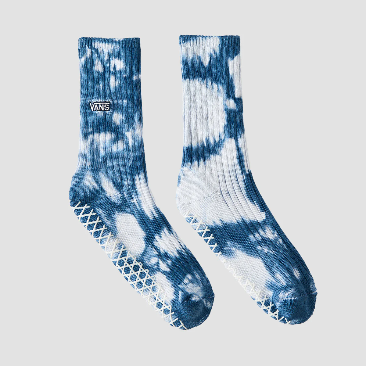 Vans Comfycush Crew Socks Dress Blues - Image 2