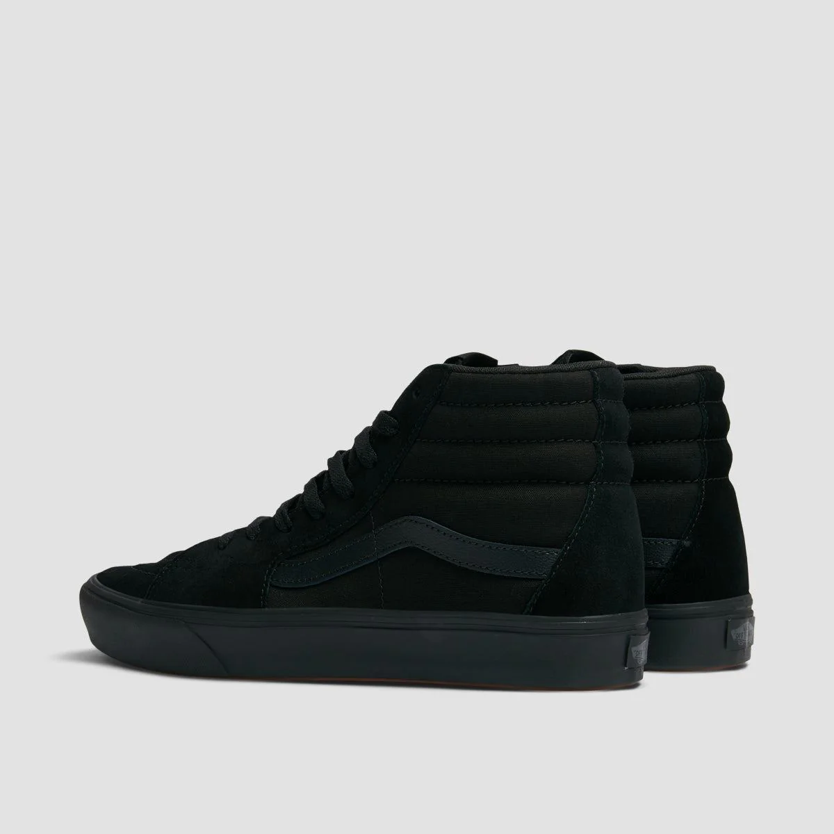 Vans ComfyCush SK8-Hi High Top Shoes - Classic Black/Black - Image 3