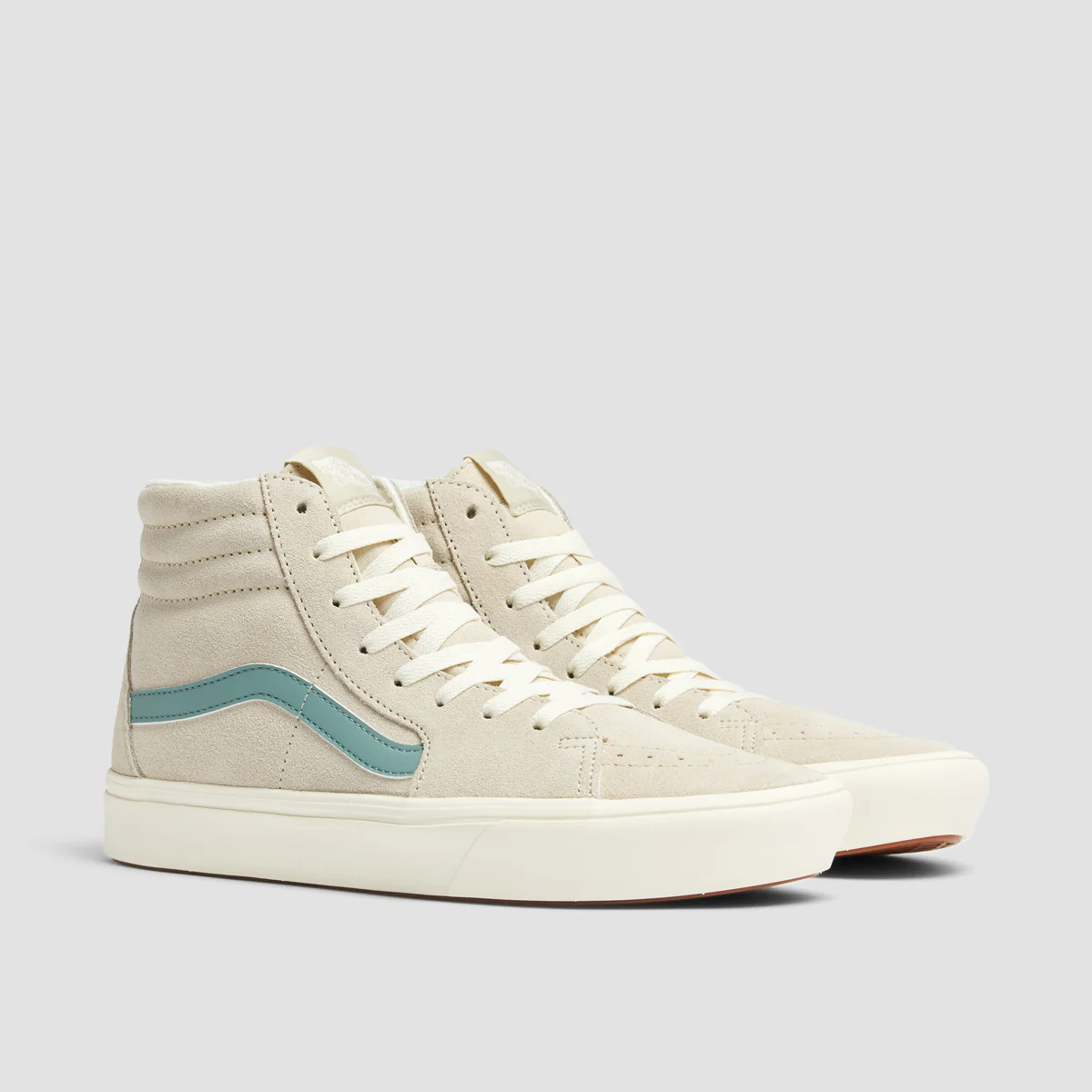 Vans ComfyCush SK8-Hi High Top Shoes - Growing Everyday Oatmeal - Image 2